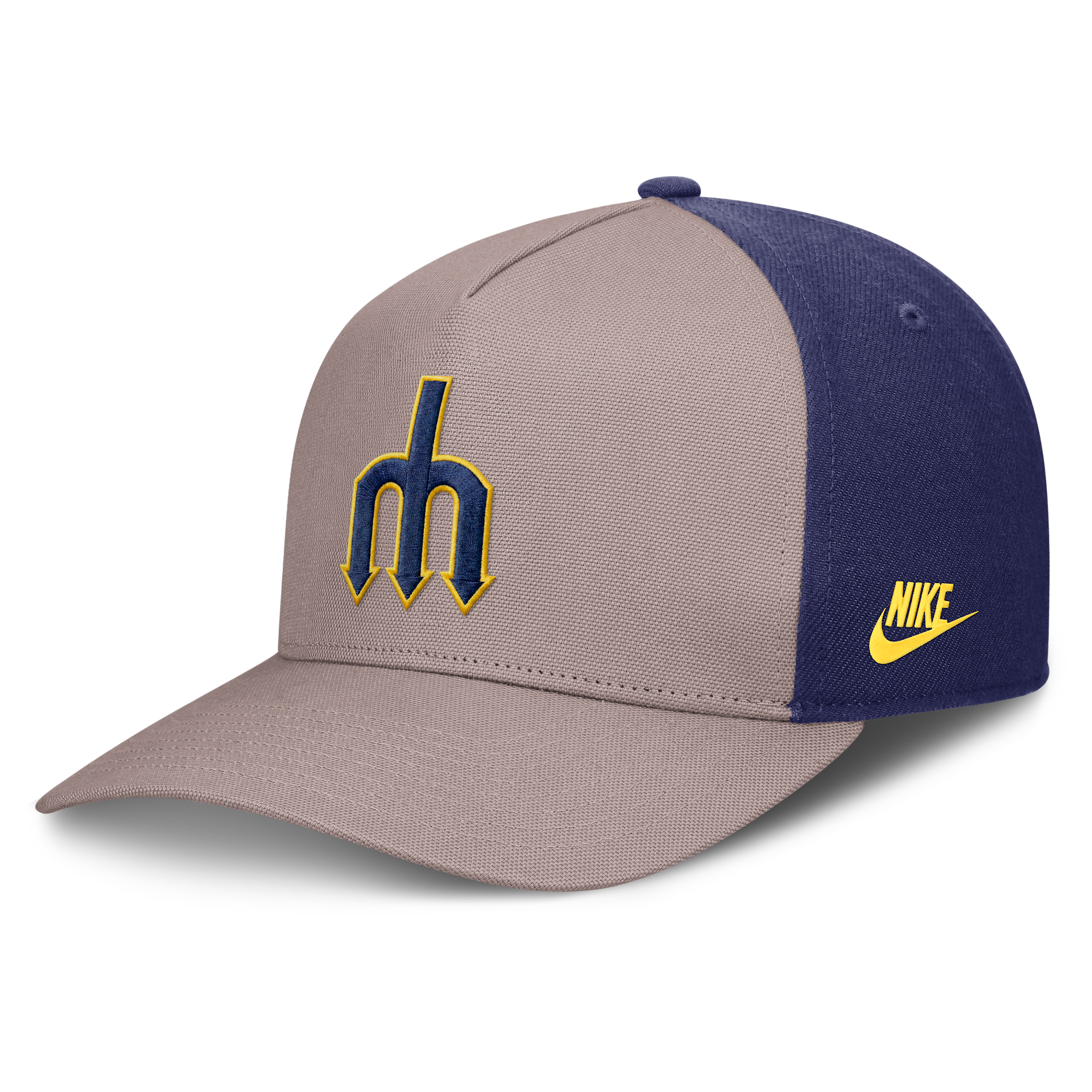 Seattle Mariners Cooperstown Rise Nike Men's MLB A-Frame Adjustable Hat in Brown | NB1A0KJ9S77-LCD