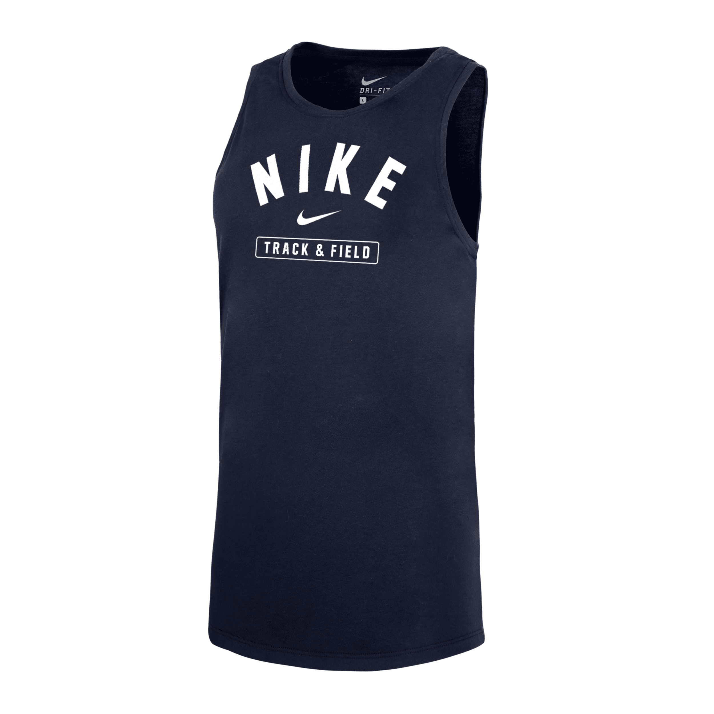 Shop Nike Women's Dri-fit Track & Field Tank Top In Blue