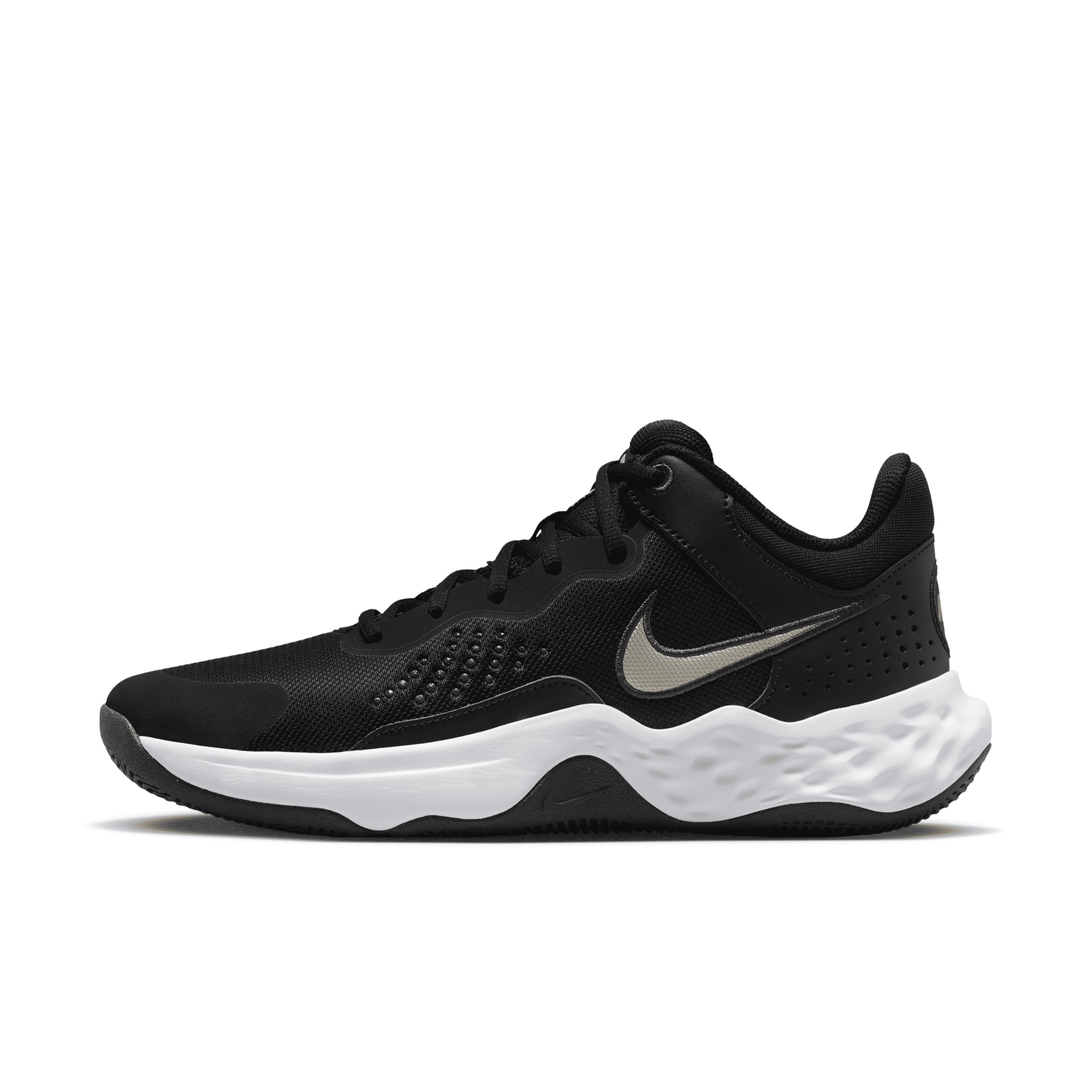 Nike Men's Fly.by Mid 3 Basketball Shoes In Black