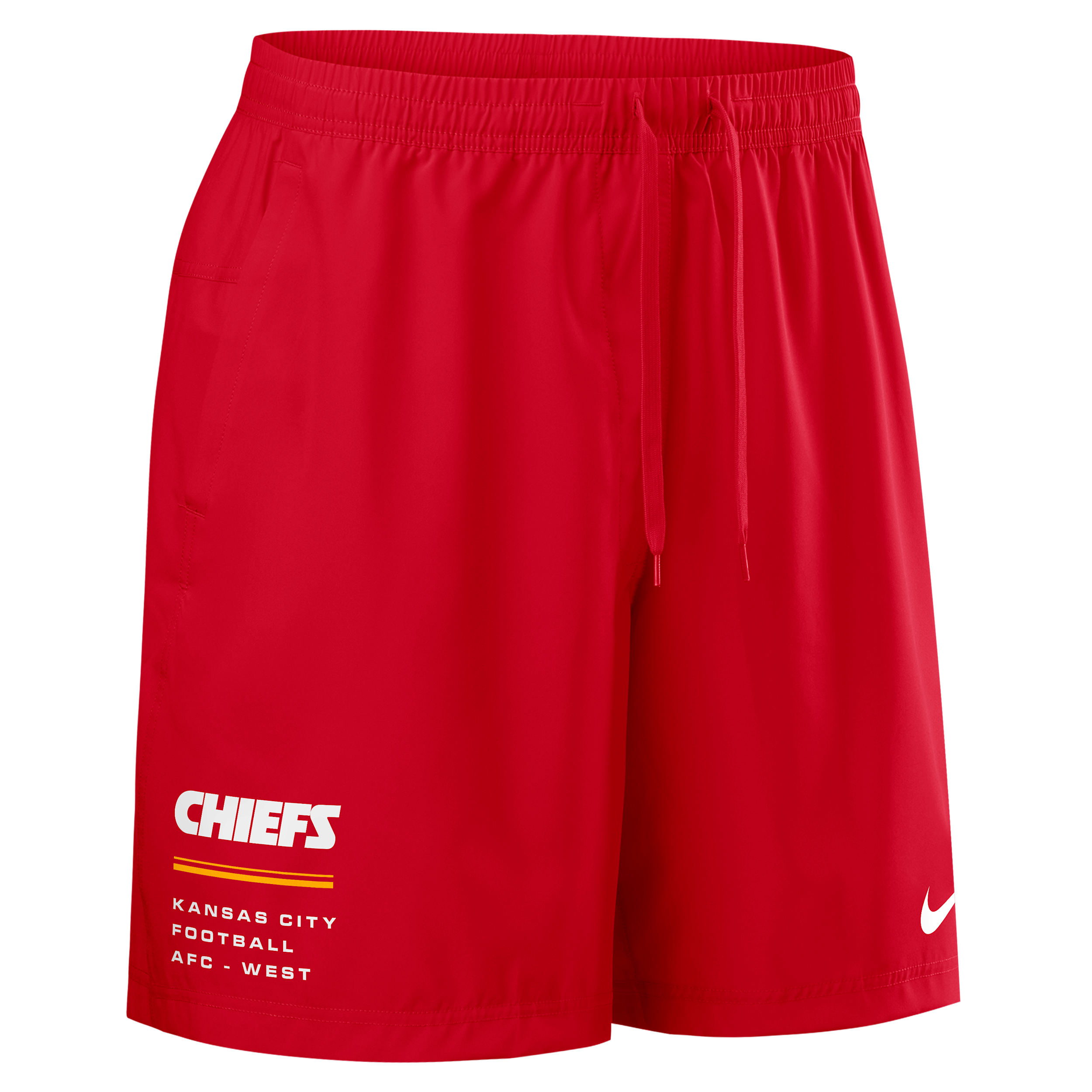 Kansas City Chiefs Nike Men's NFL Woven Shorts in Red | 04PW65N7G-YSJ