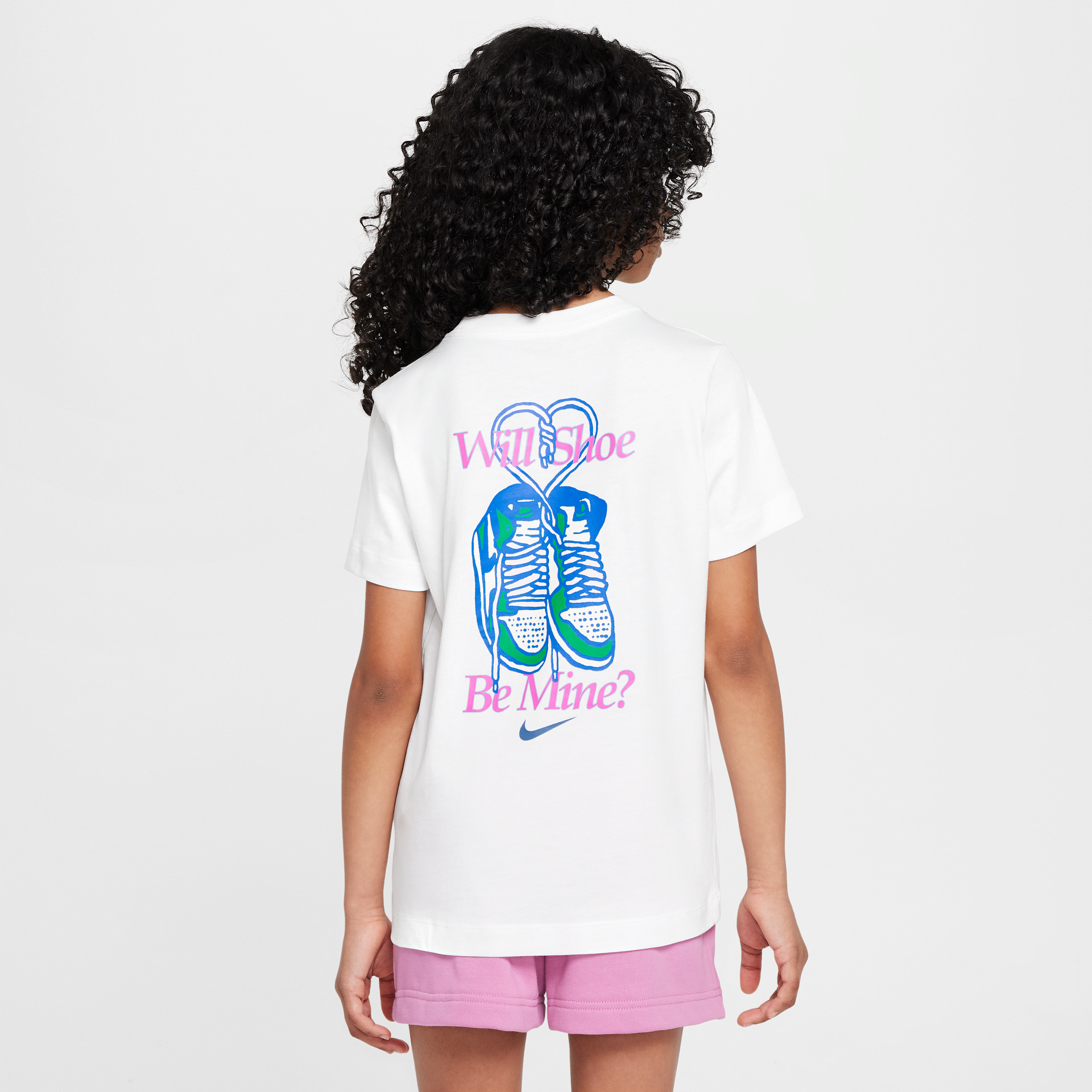 Nike Sportswear Big Kids' T-shirt In White