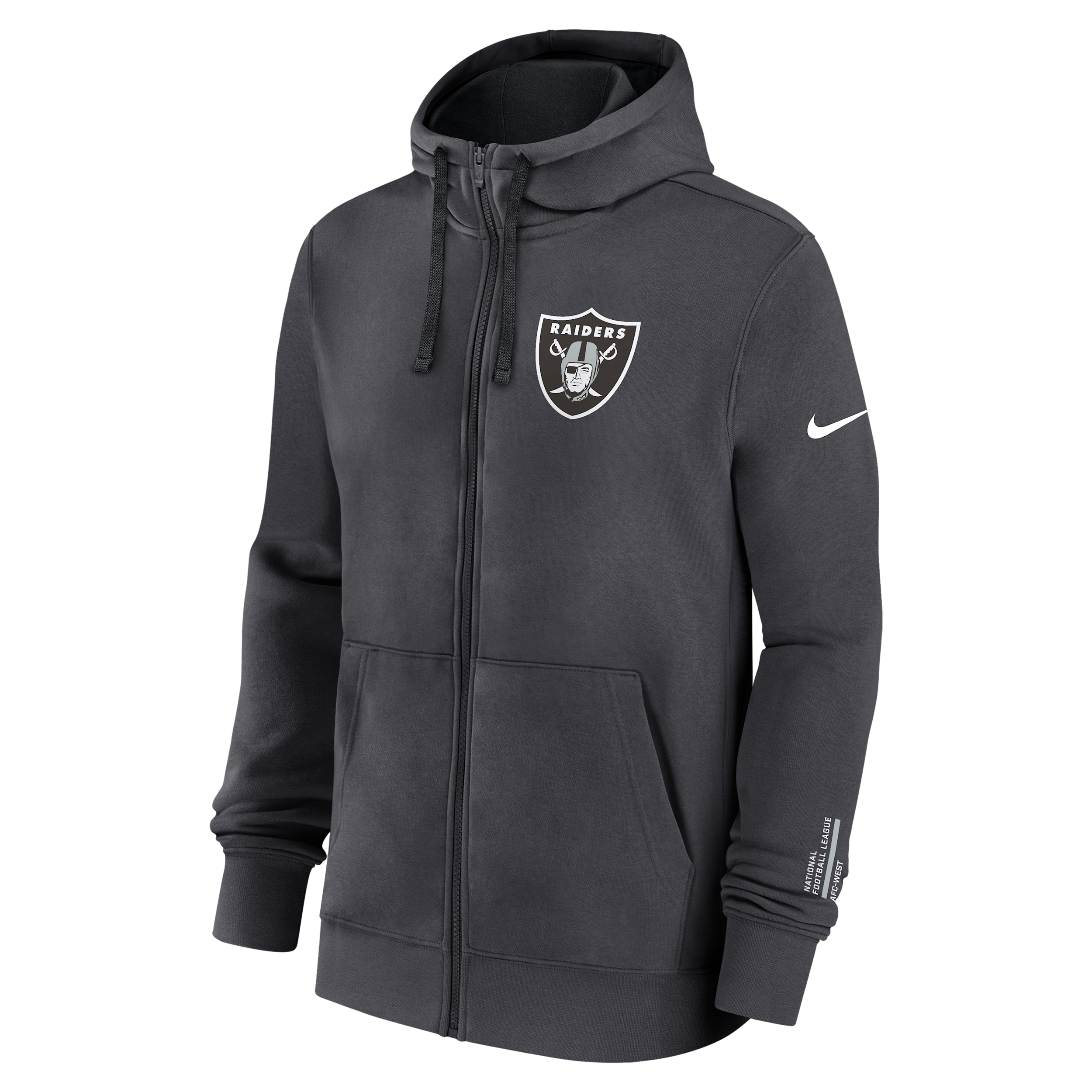 Nike Las Vegas Raiders Playbook Page Club  Men's Nfl Full-zip Hoodie In Gold