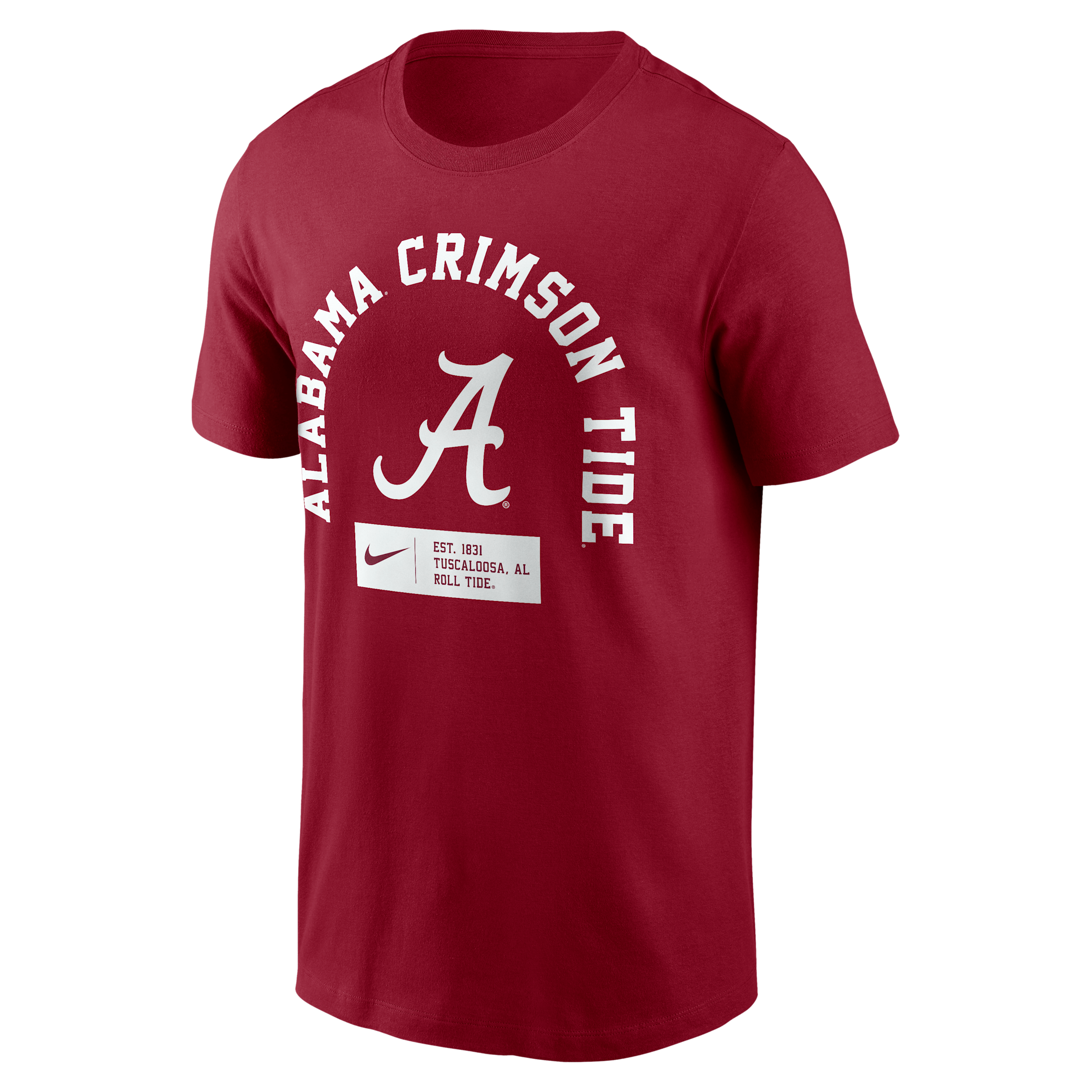 Alabama Primetime Seasonal Nike Men's College T-Shirt in Red | N19969WABN-9SV