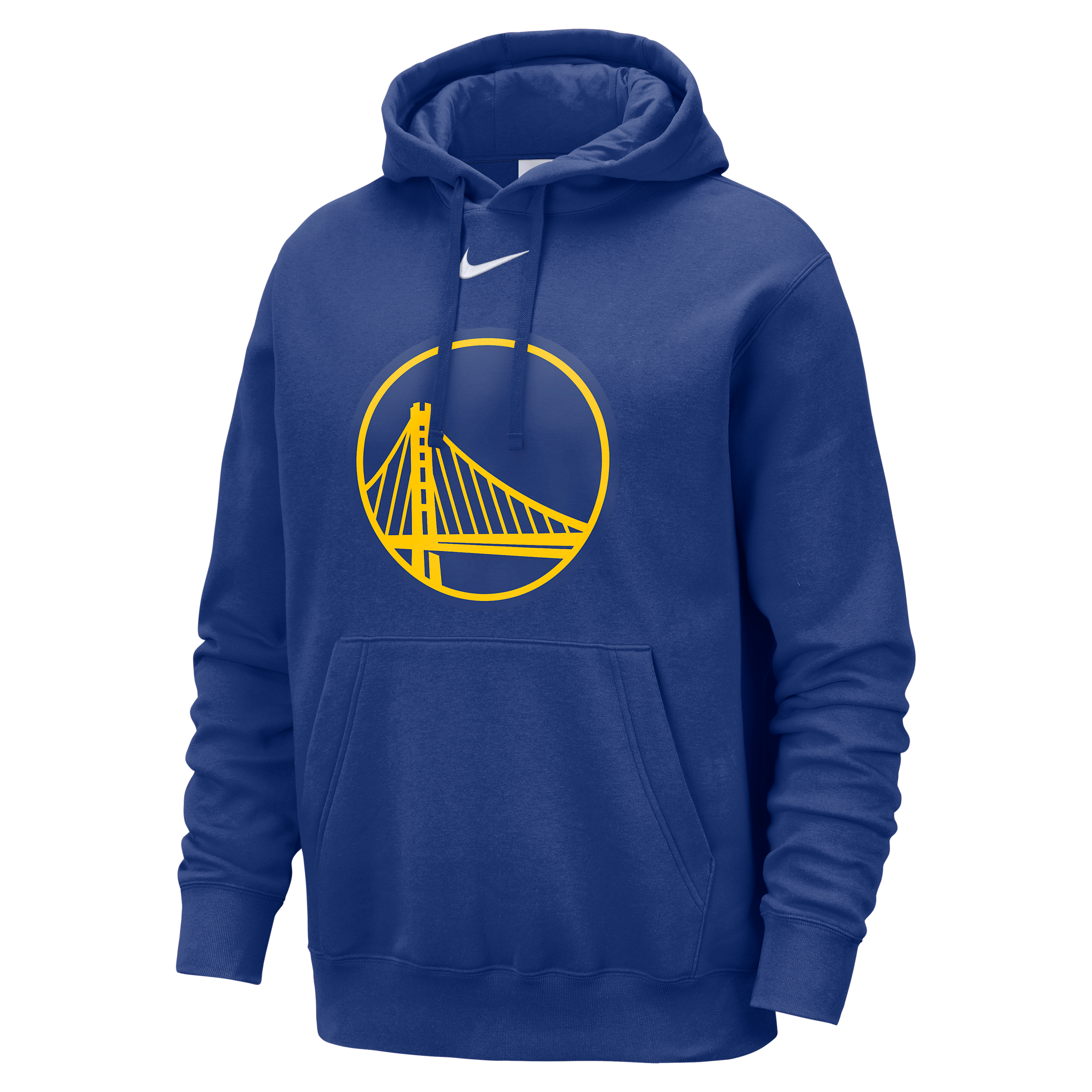 Nike Golden State Warriors Club  Men's Nba Pullover Hoodie In Blue