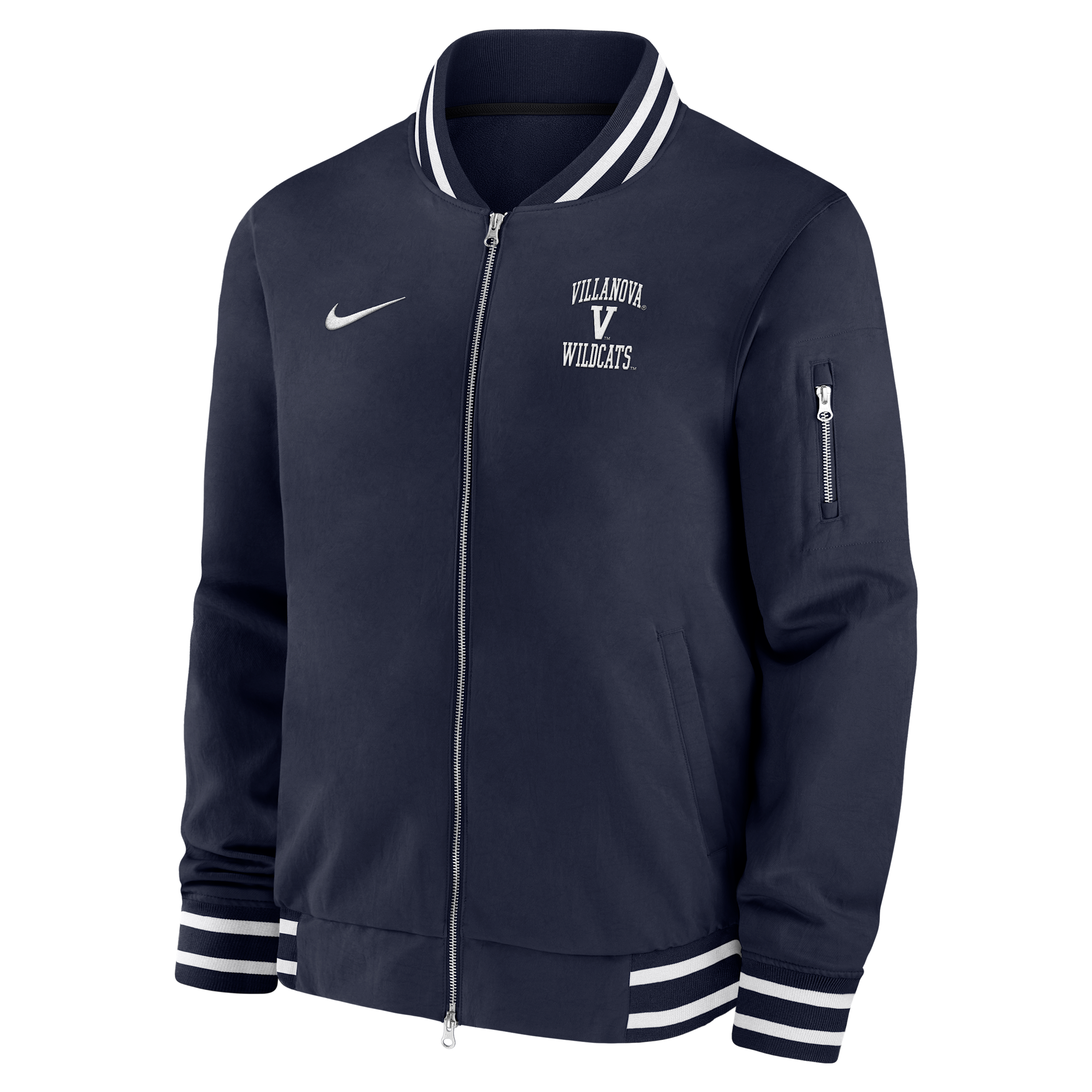 BYU Cougars Nike Men's College Bomber Jacket in Blue | M62424E168VILL-NVY