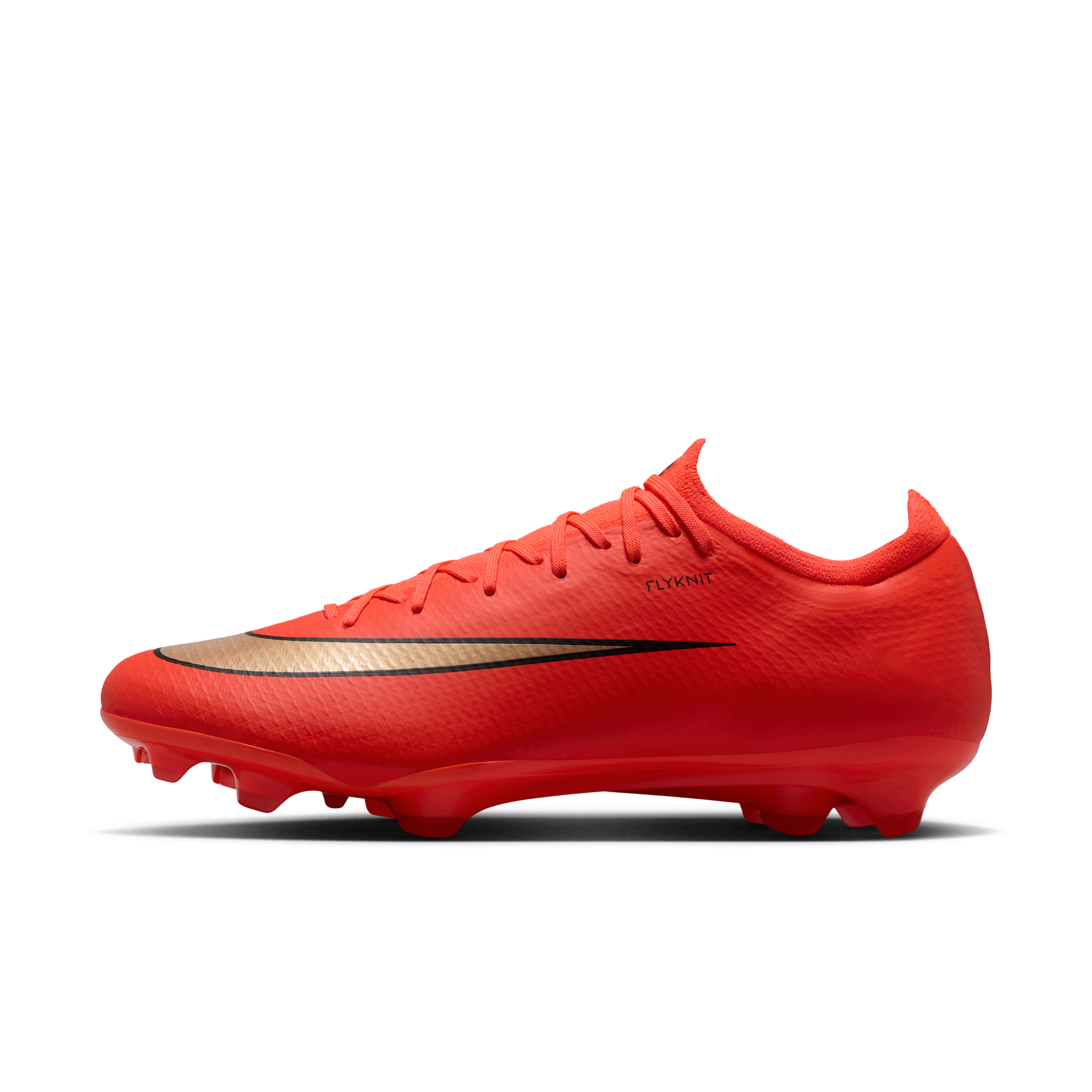 Nike Men's Mercurial Vapor 17 Pro Firm-Ground Low-Top Soccer Cleats in Red | IF8512-600