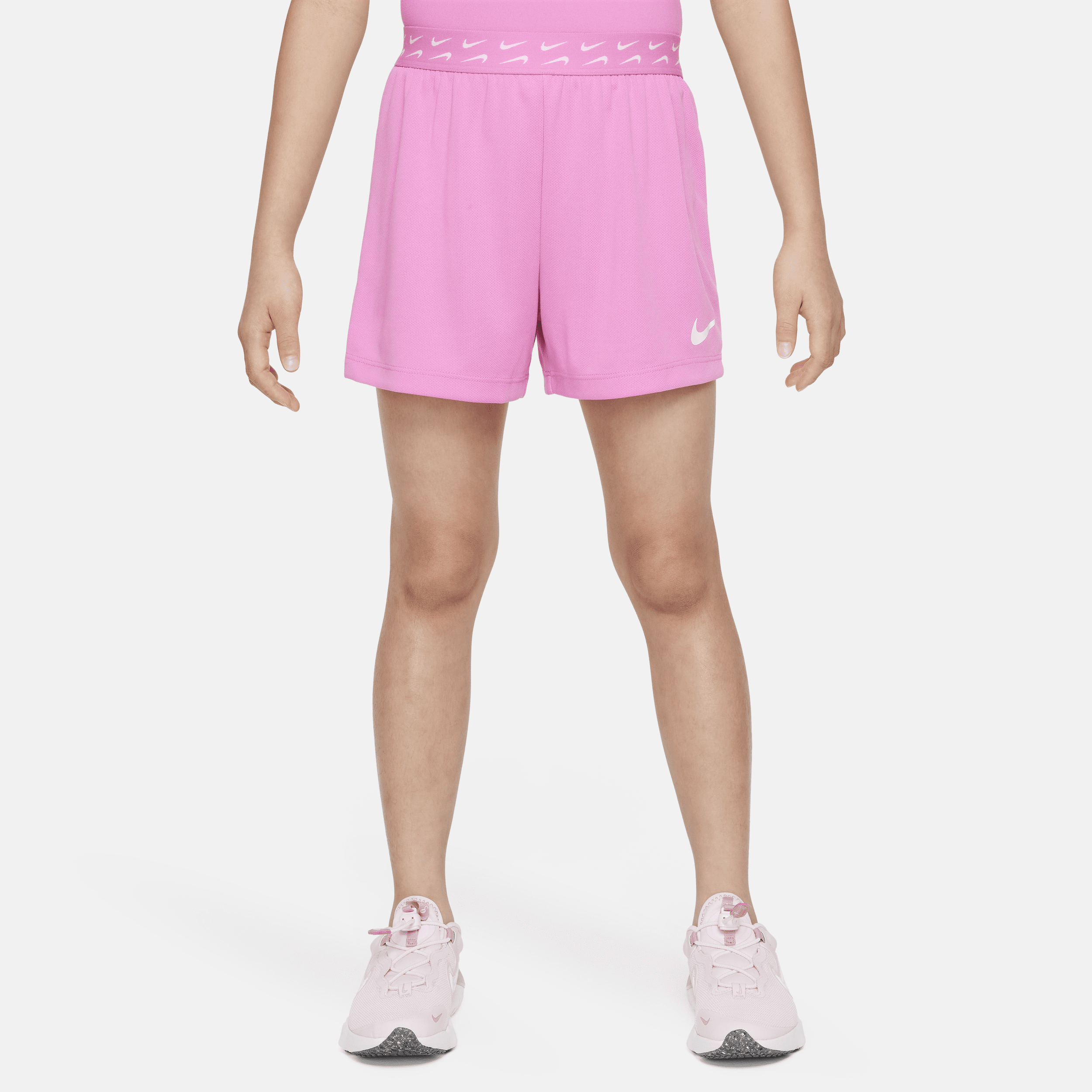 Nike Dri-fit Trophy Little Kids' Shorts In Pink