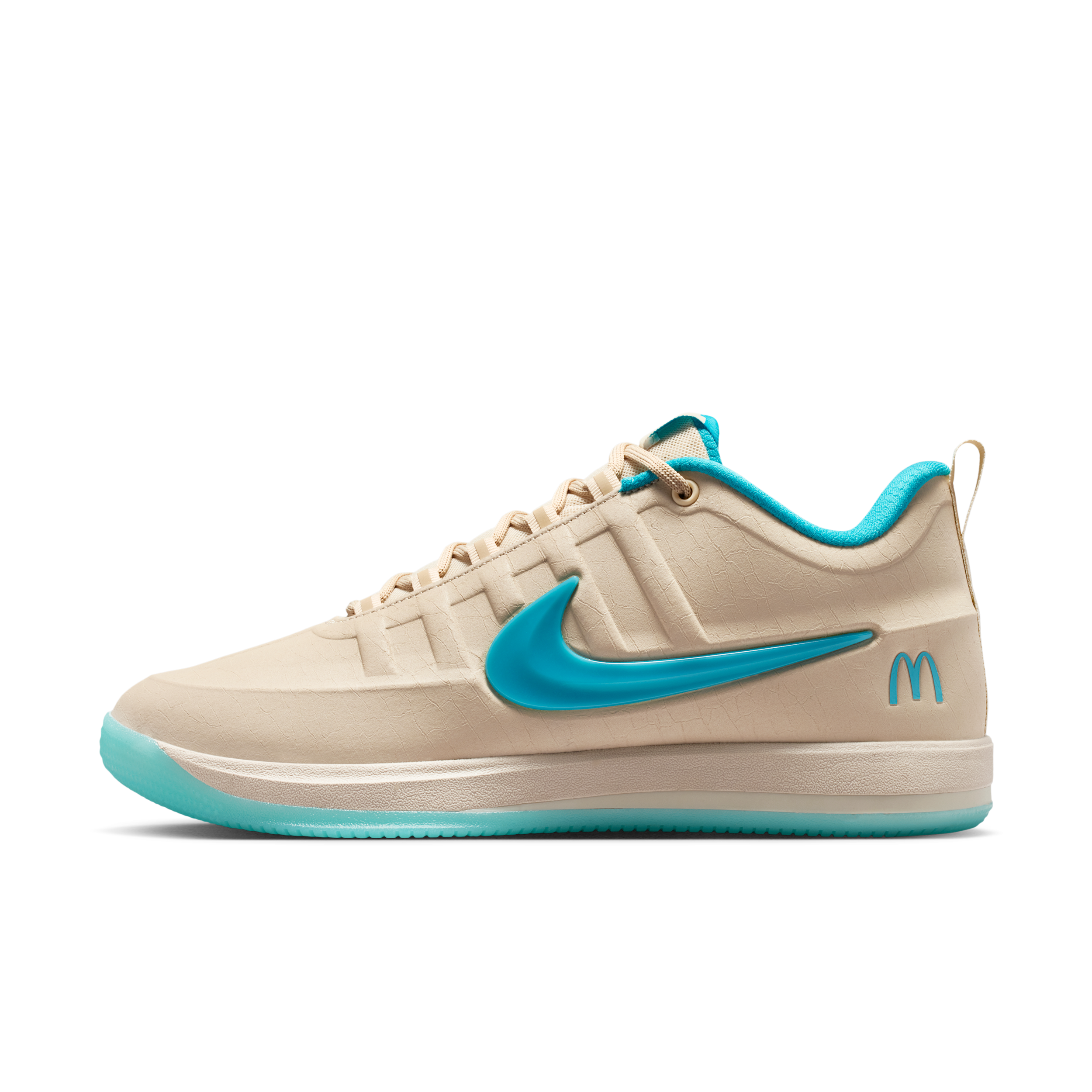Nike Book 2 'McDonalds' Basketball Shoes, Men's, M11/W12.5, Sanddrift/Dusty Cactus/Lt British Tan