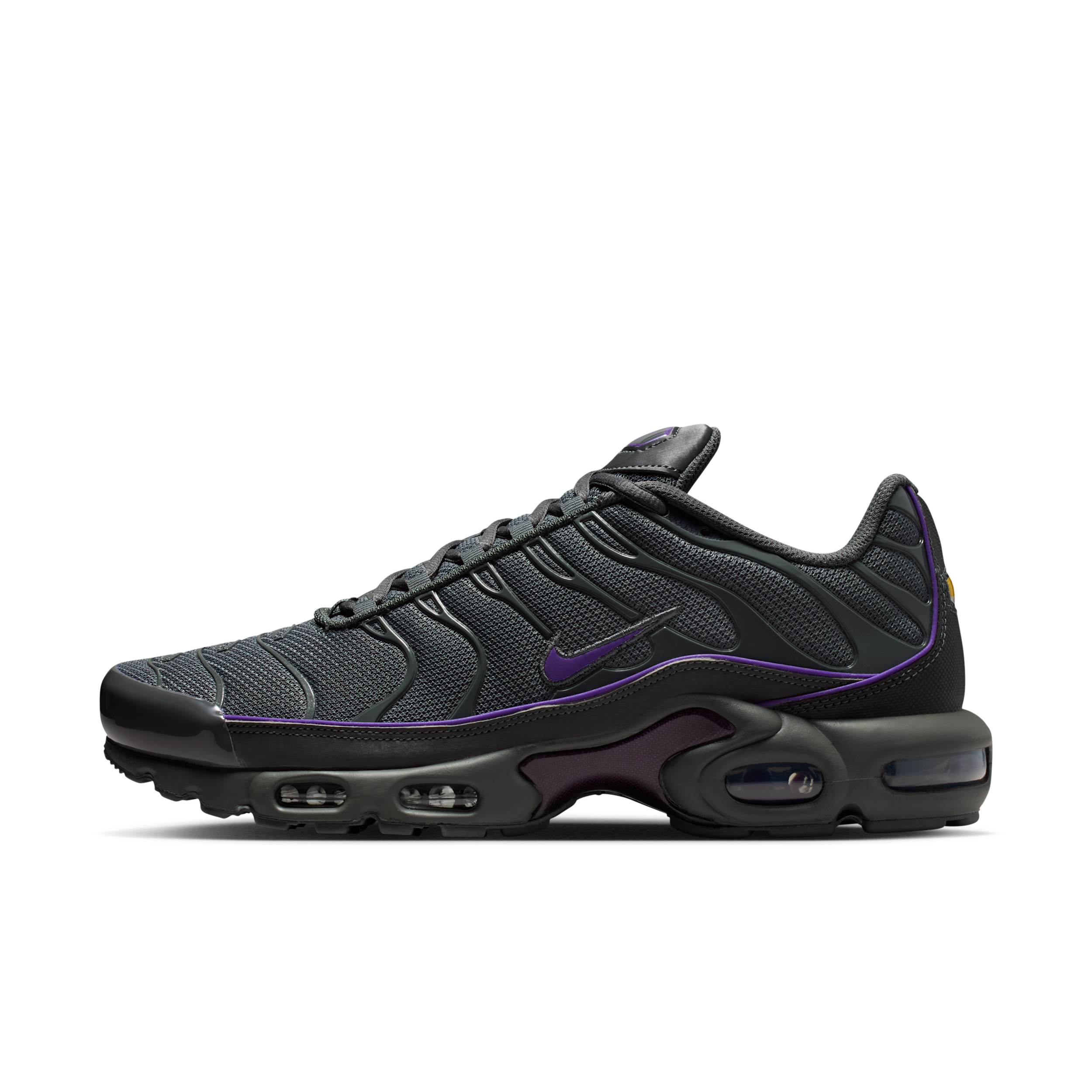 Nike Men's Air Max Plus Og Shoes With Reflective Accents In Gray