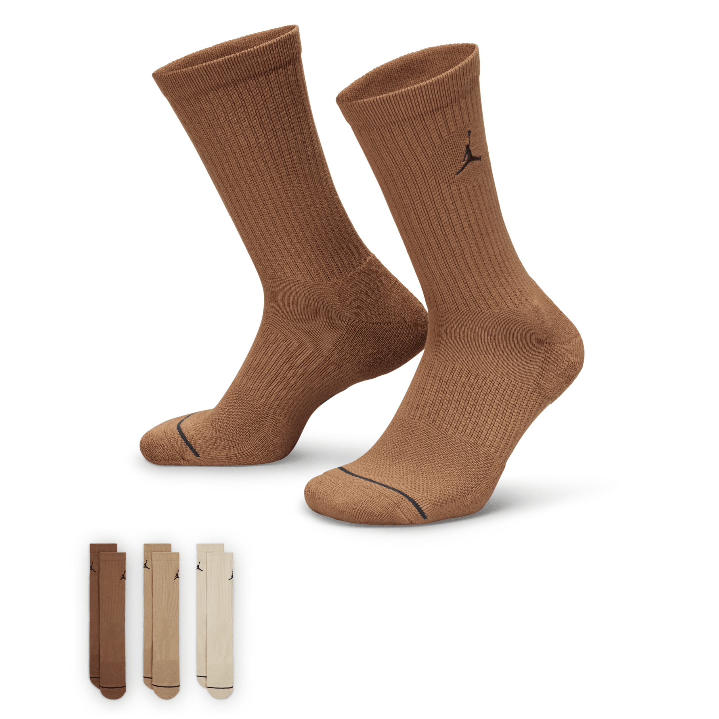 JORDAN EVERYDAY CREW SOCKS (3 PAIRS) 1015623750