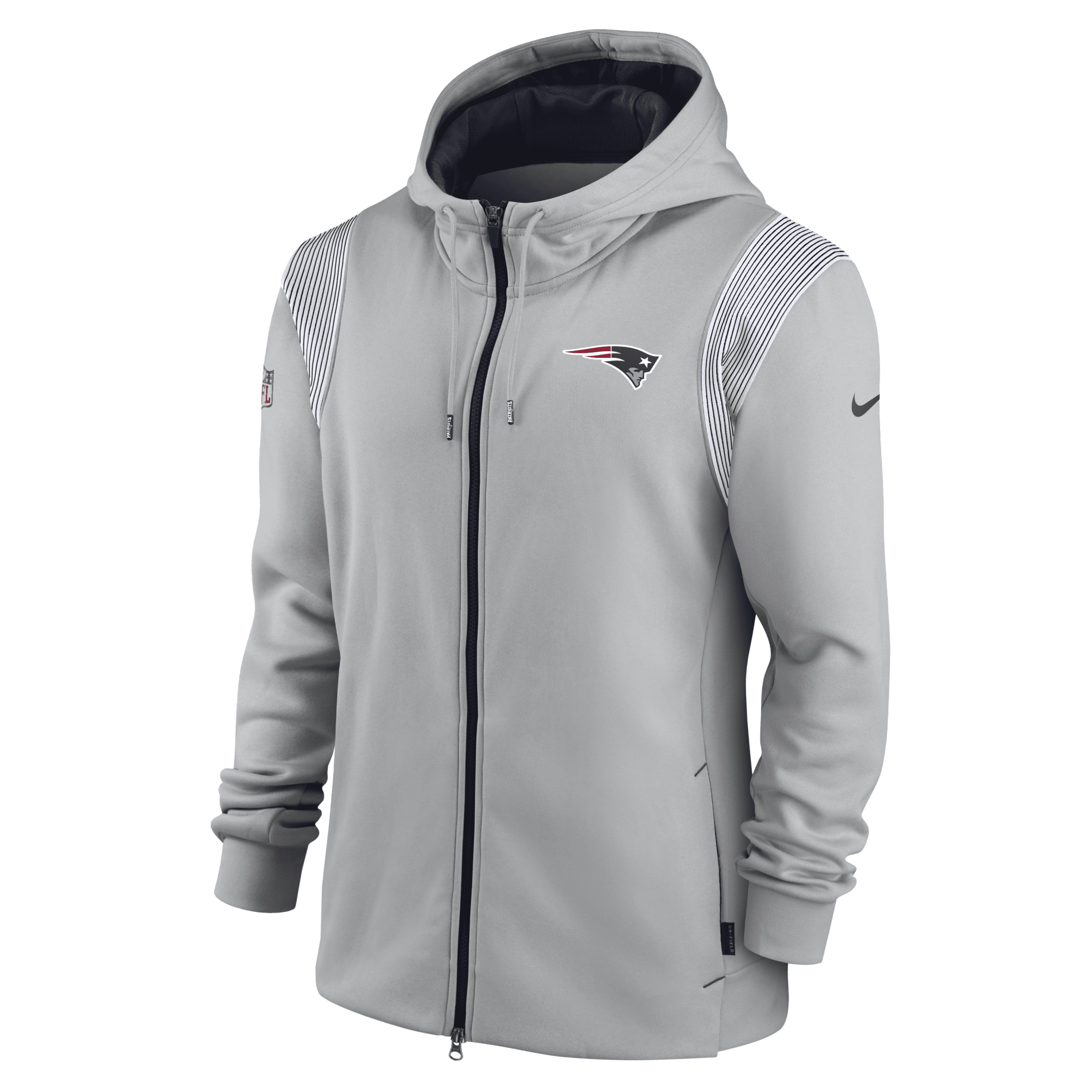 Nike NFL Team New England Patriots Therma-Fit A Crucial Catch Hoodie. Size  M.