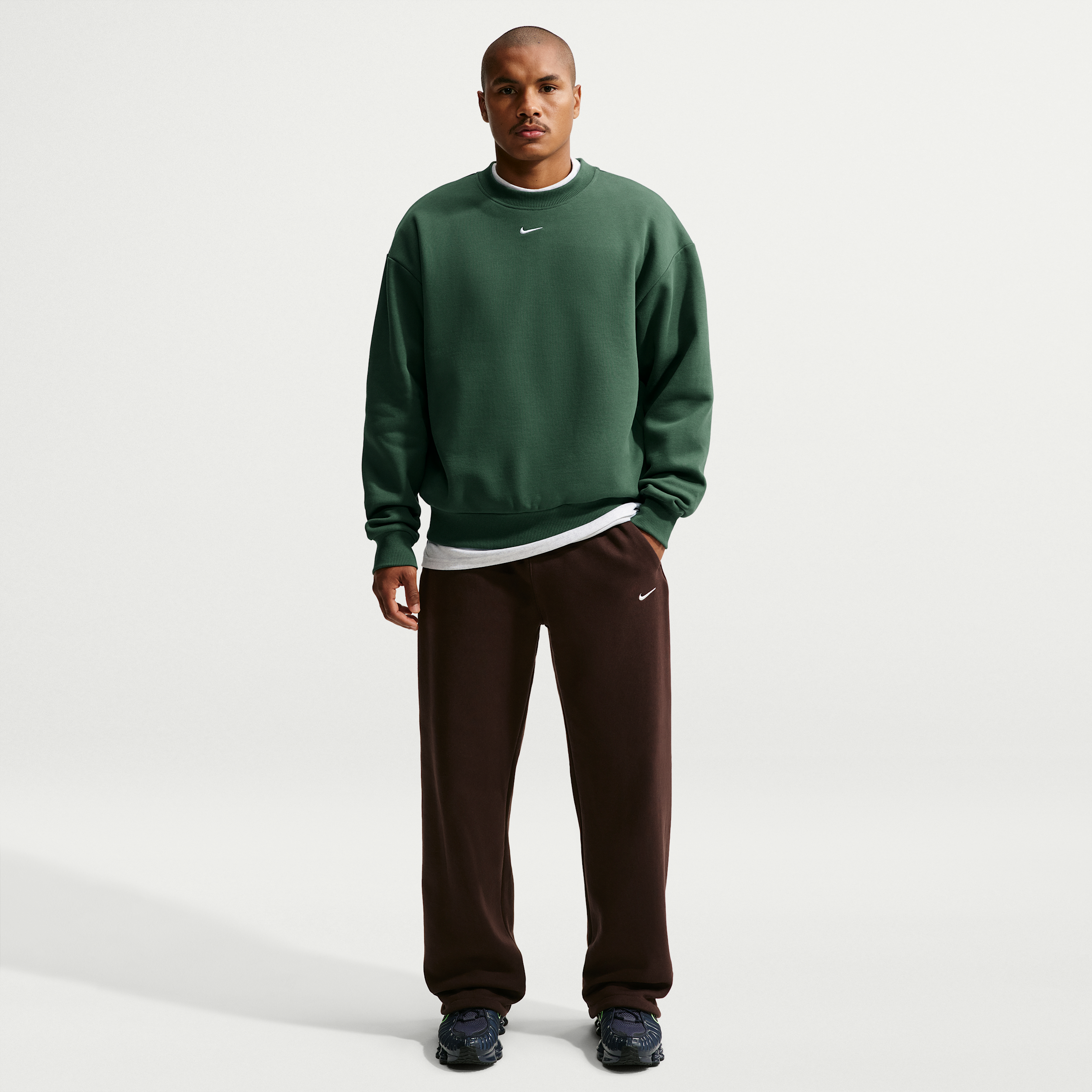 Nike Mens Solo Bungee Concept Pants - - Brown / Brown Size 3XL
