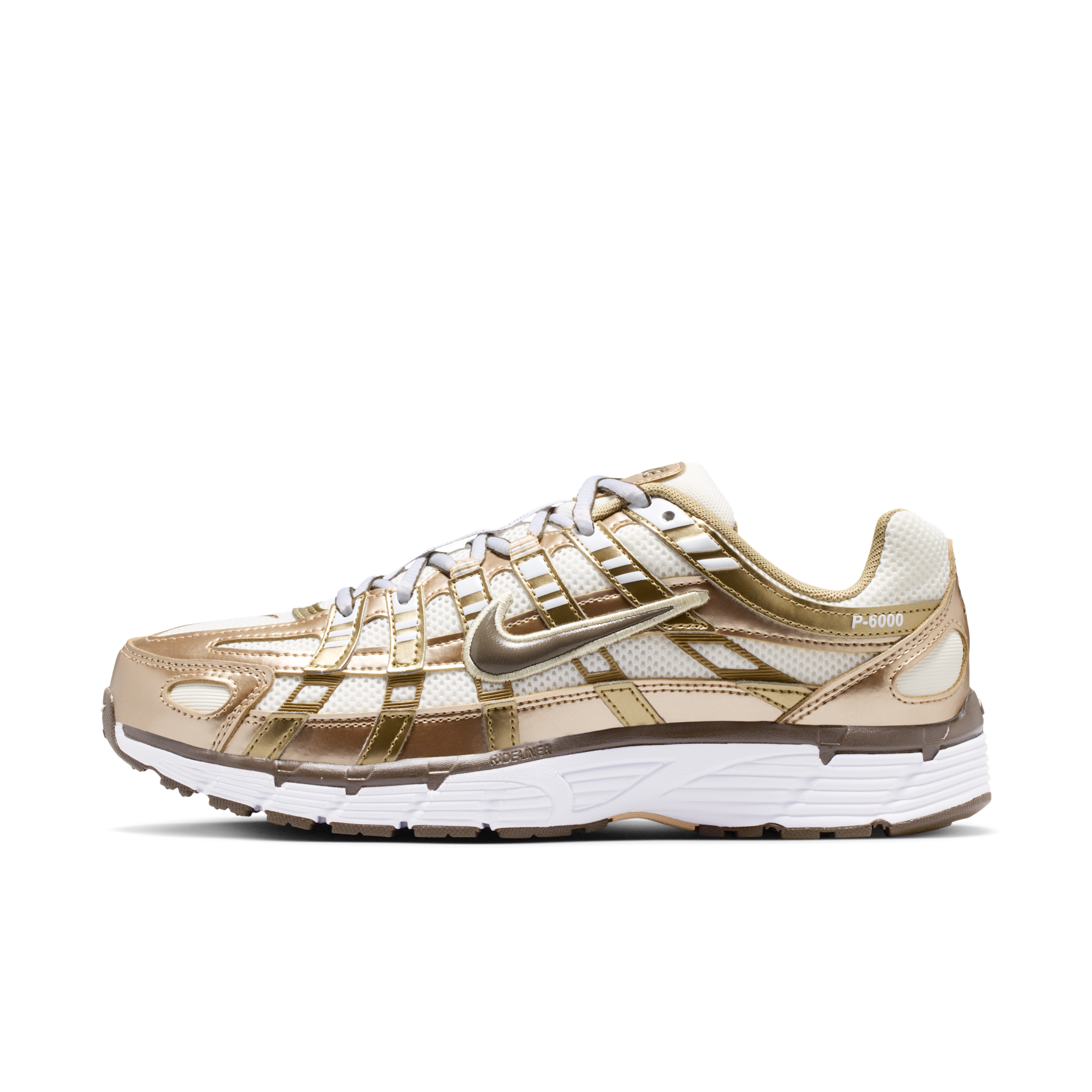 Nike Women's P-6000 Shoes, Size 5, Sail/Dark Hazel/White