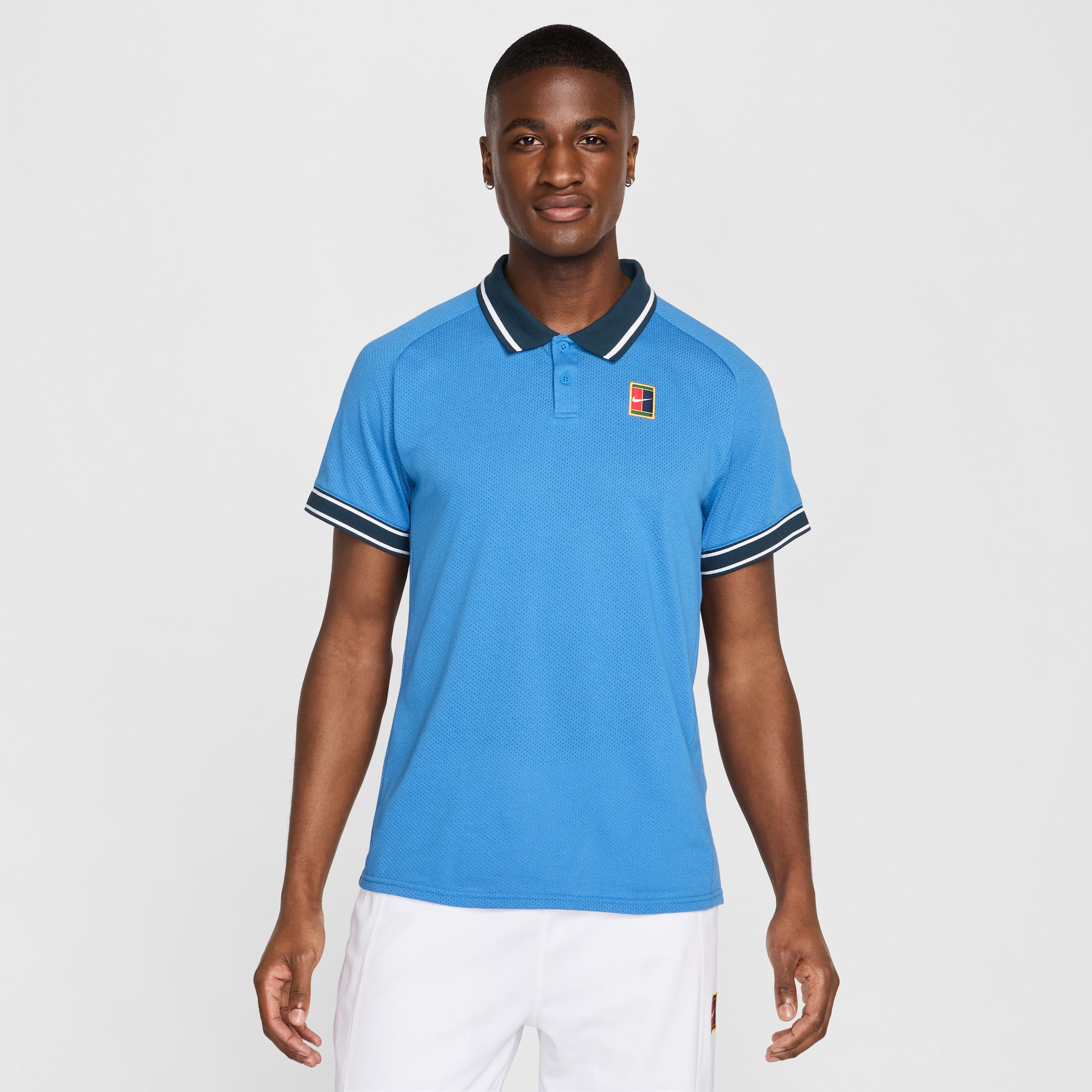 NIKE MEN'S COURT HERITAGE TENNIS POLO
