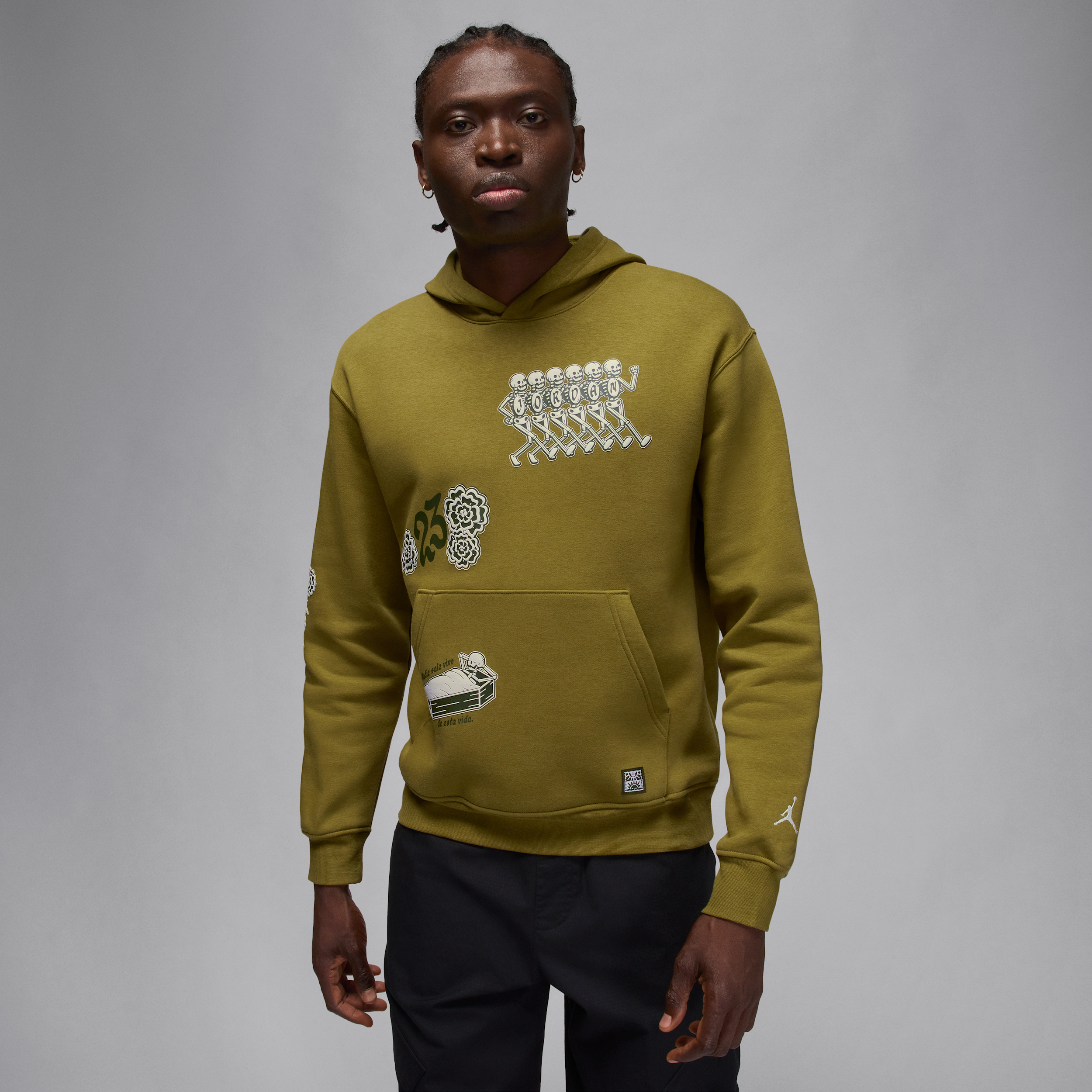 Jordan Men's  Brooklyn Fleece Pullover Hoodie In Green