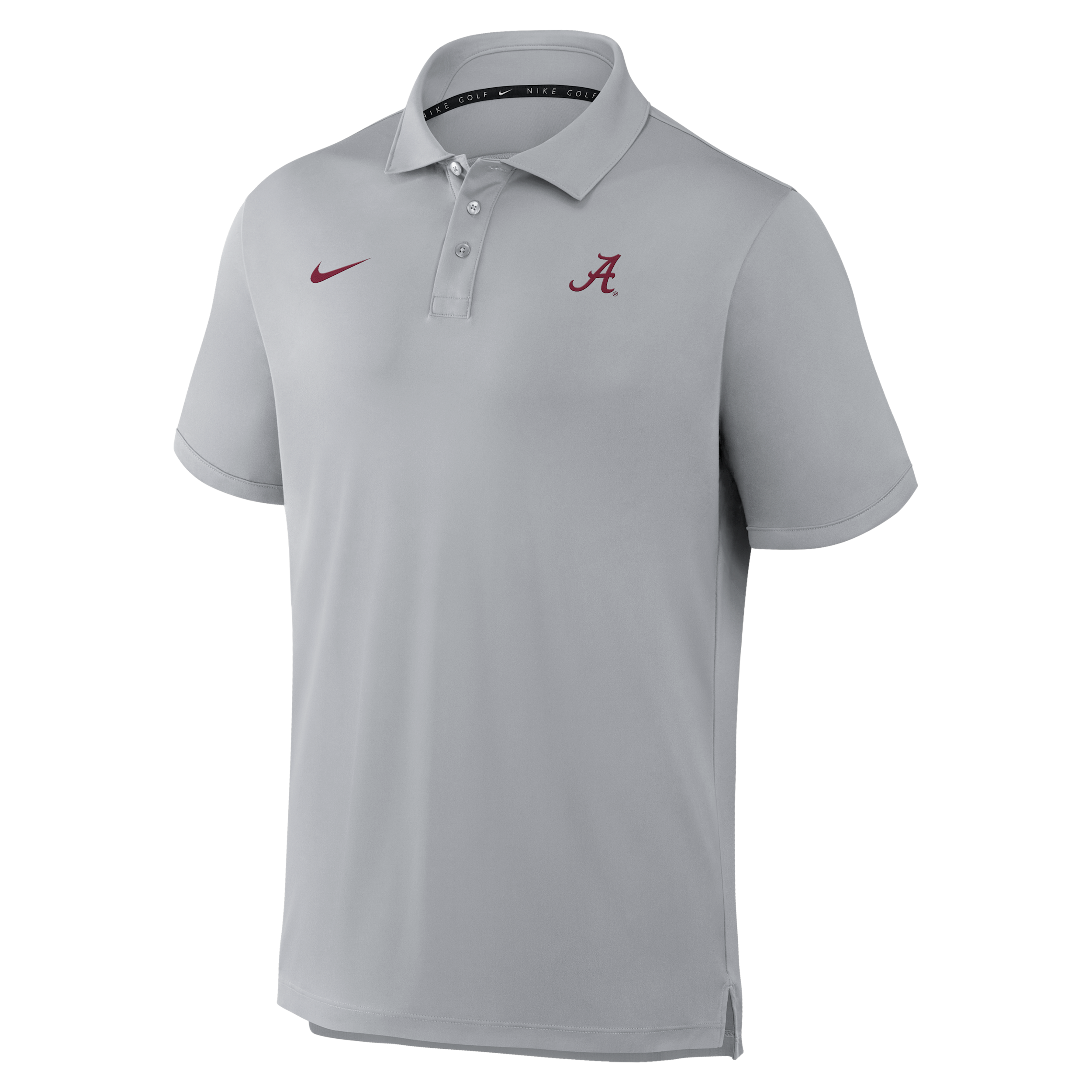Alabama Par Nike Men's Dri-FIT College Polo in Grey | 068801VABN-P8H