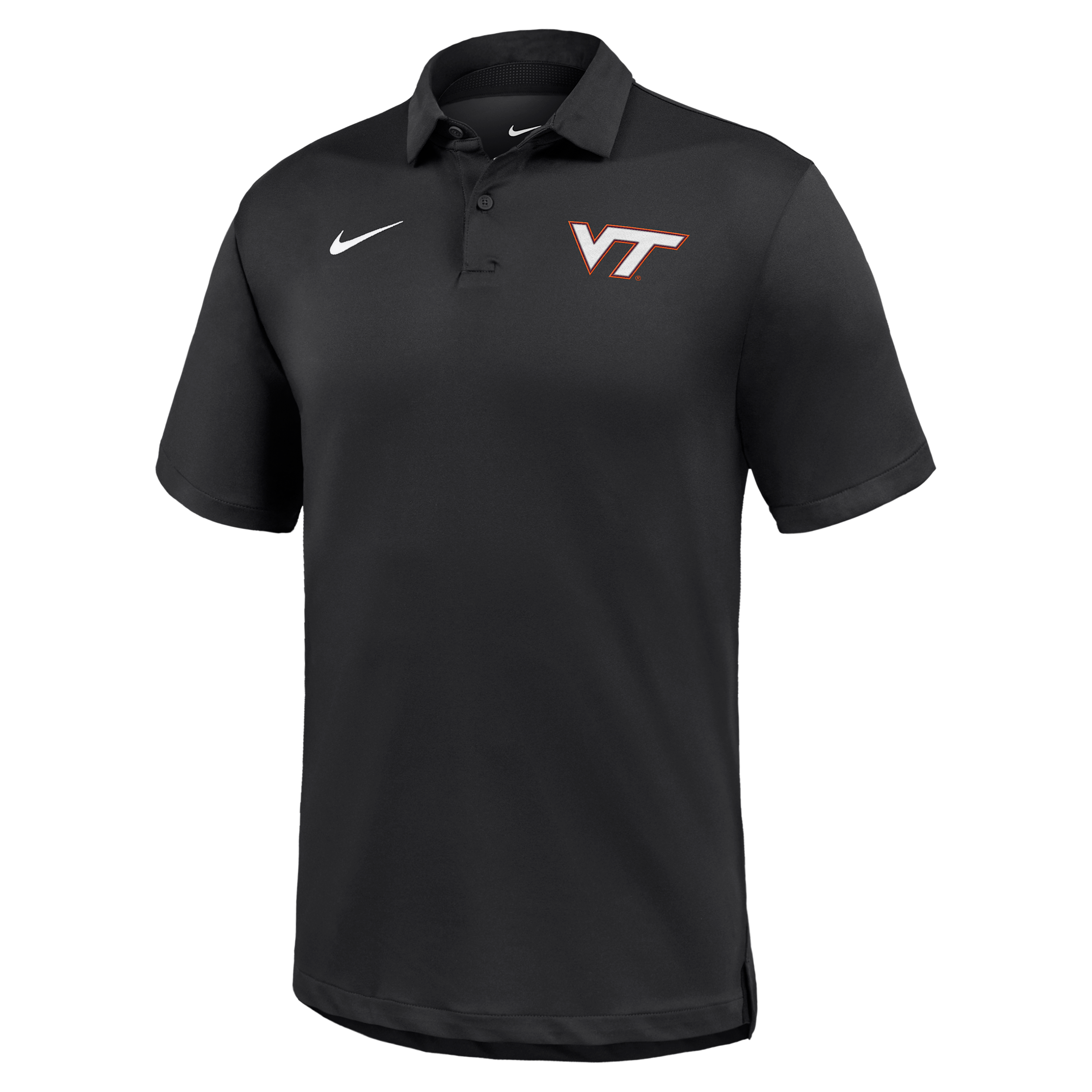 Virginia Tech Tour Nike Men's Dri-FIT College Polo in Black | IV9789-010