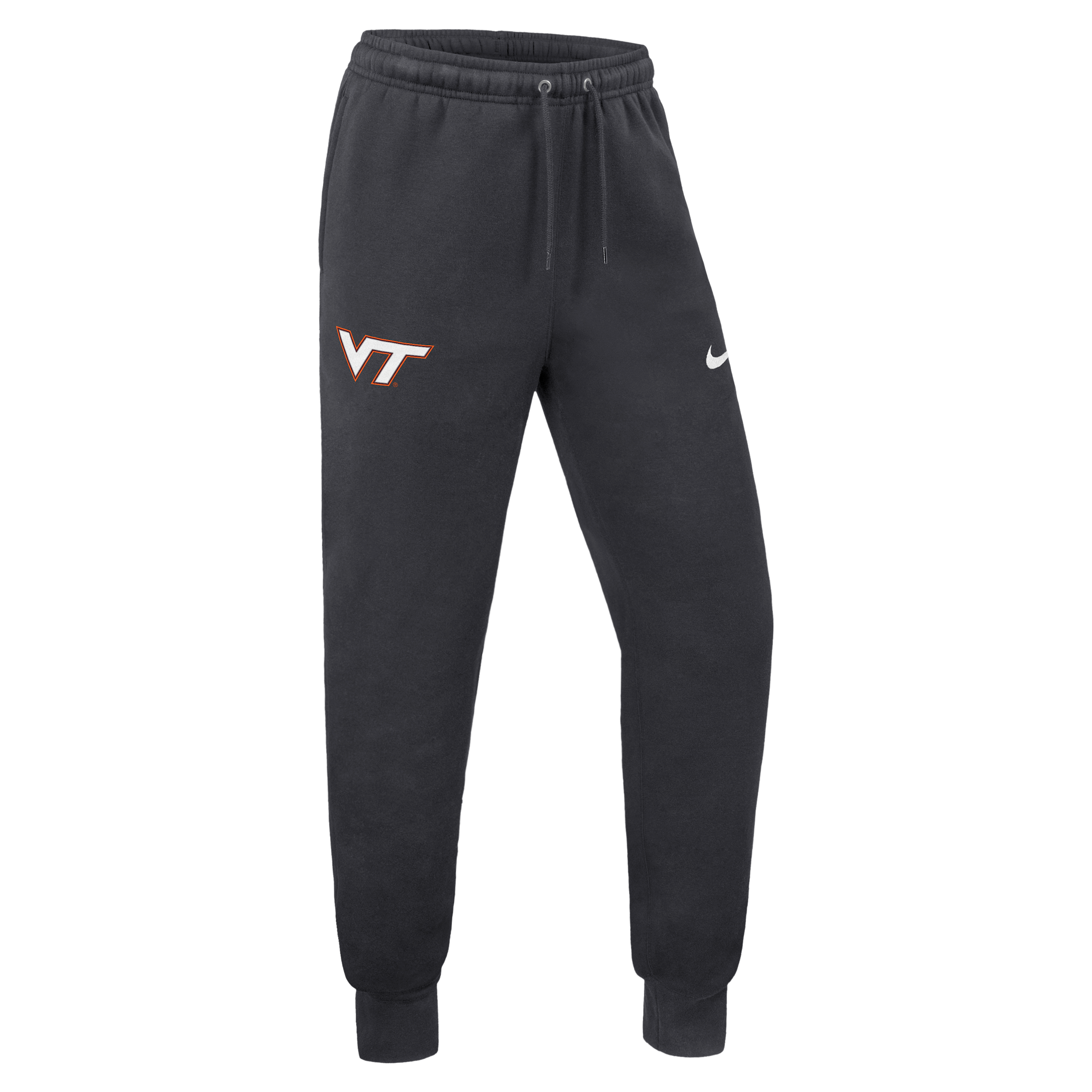 Nike Men's College Club (Virginia Tech) Fleece Jogger Pants in Grey | IV8406-060