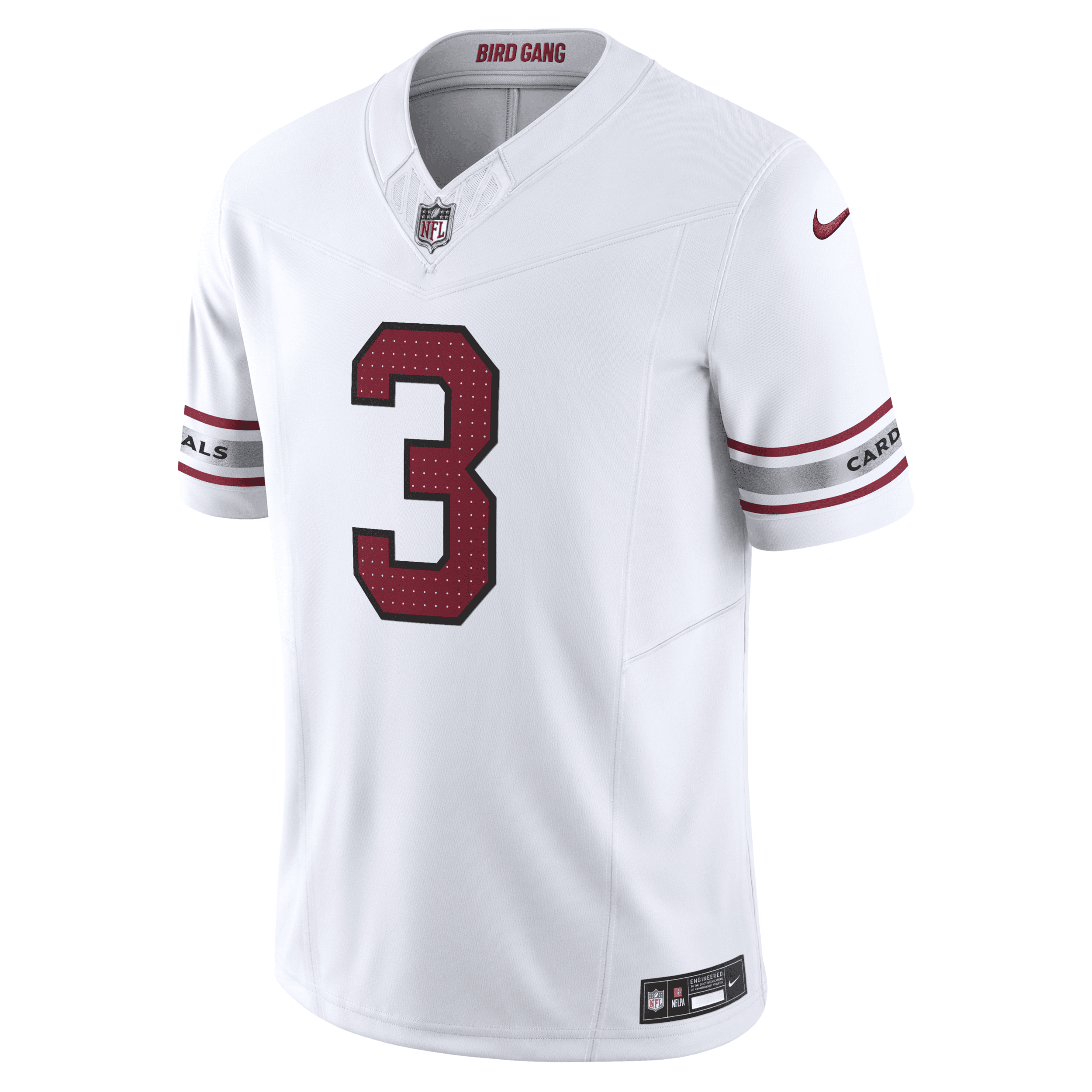 Budda Baker Arizona Cardinals Nike Men’s Dri-FIT NFL Limited Football Jersey in White, Size: 2XL | 31NM02PK9CF-KZ0