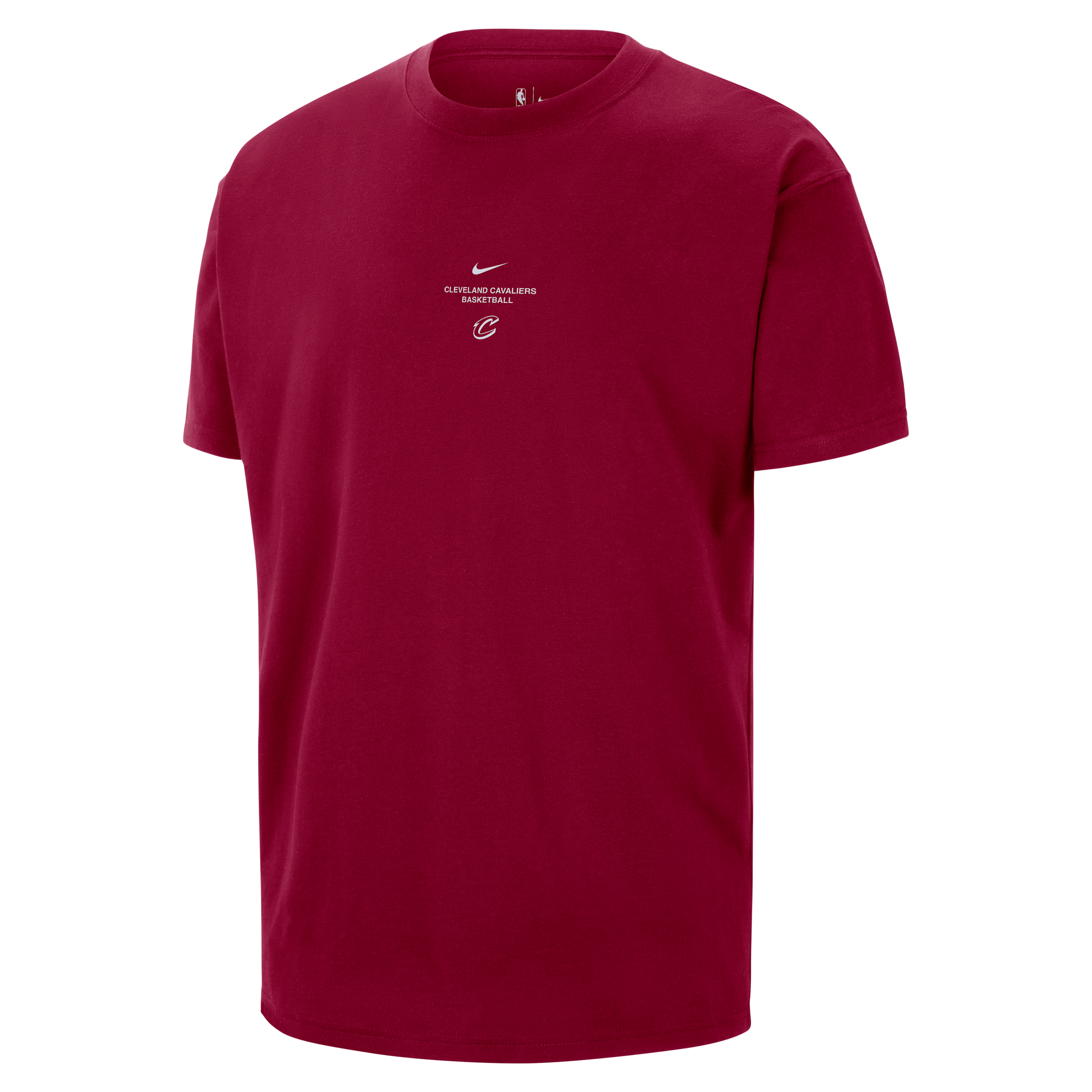 Nike Adult Cleveland Cavaliers Worn With Obsession Standard Issue Practice Club T-Shirt, Men's, Large, Red