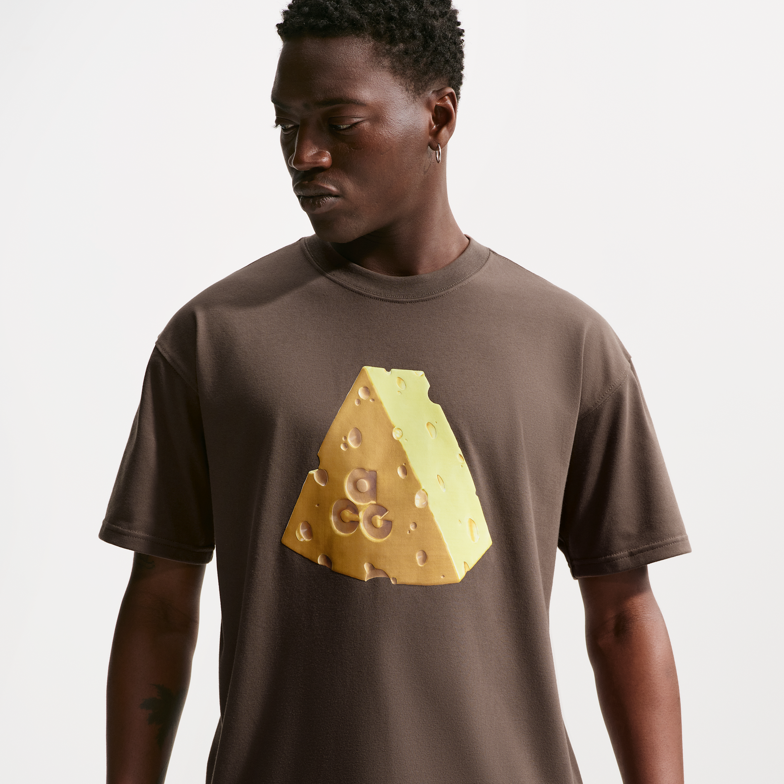 Men's Nike ACG Dri-FIT T-Shirt in Brown | IH1316-004