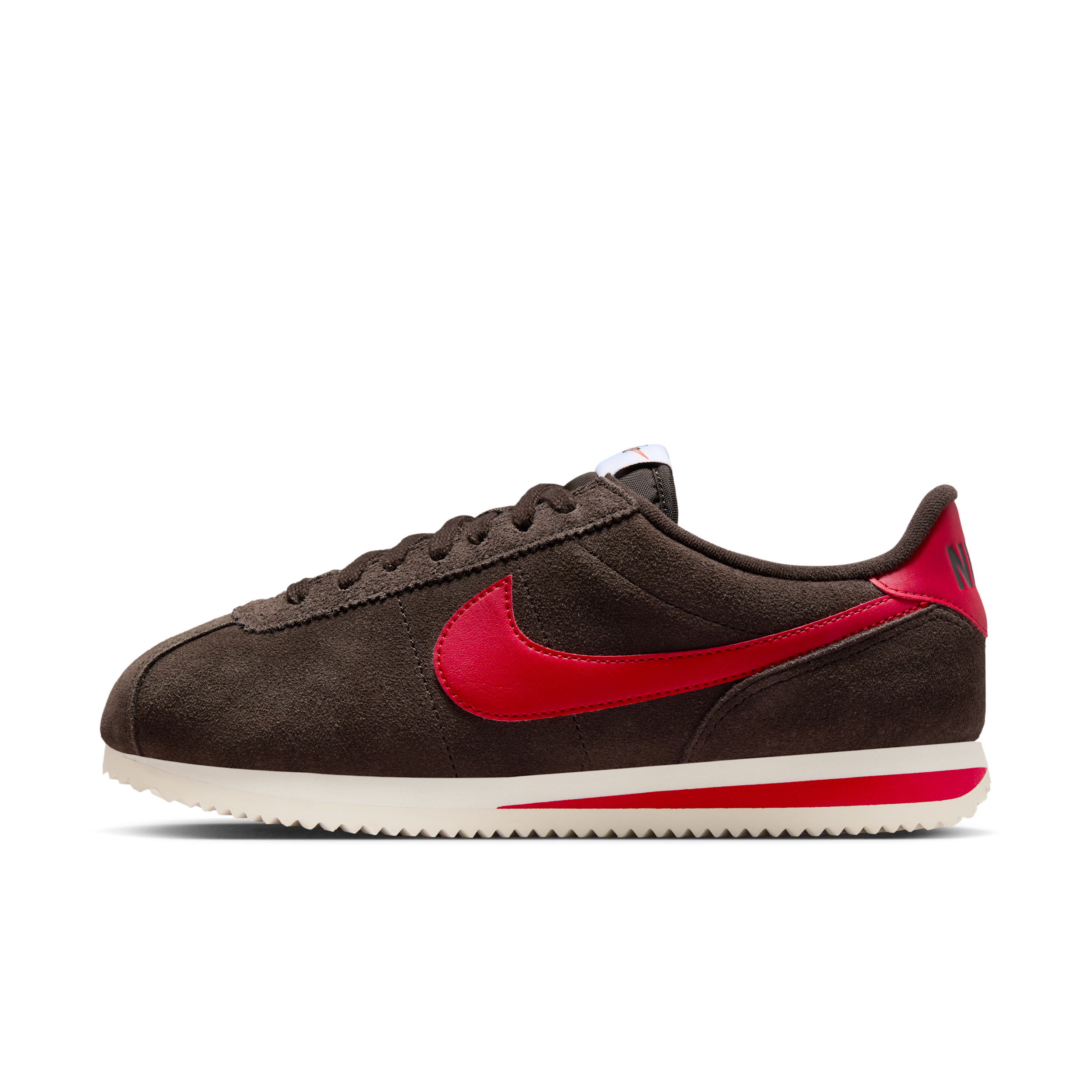 Nike Cortez Suede Sneaker In Brown
