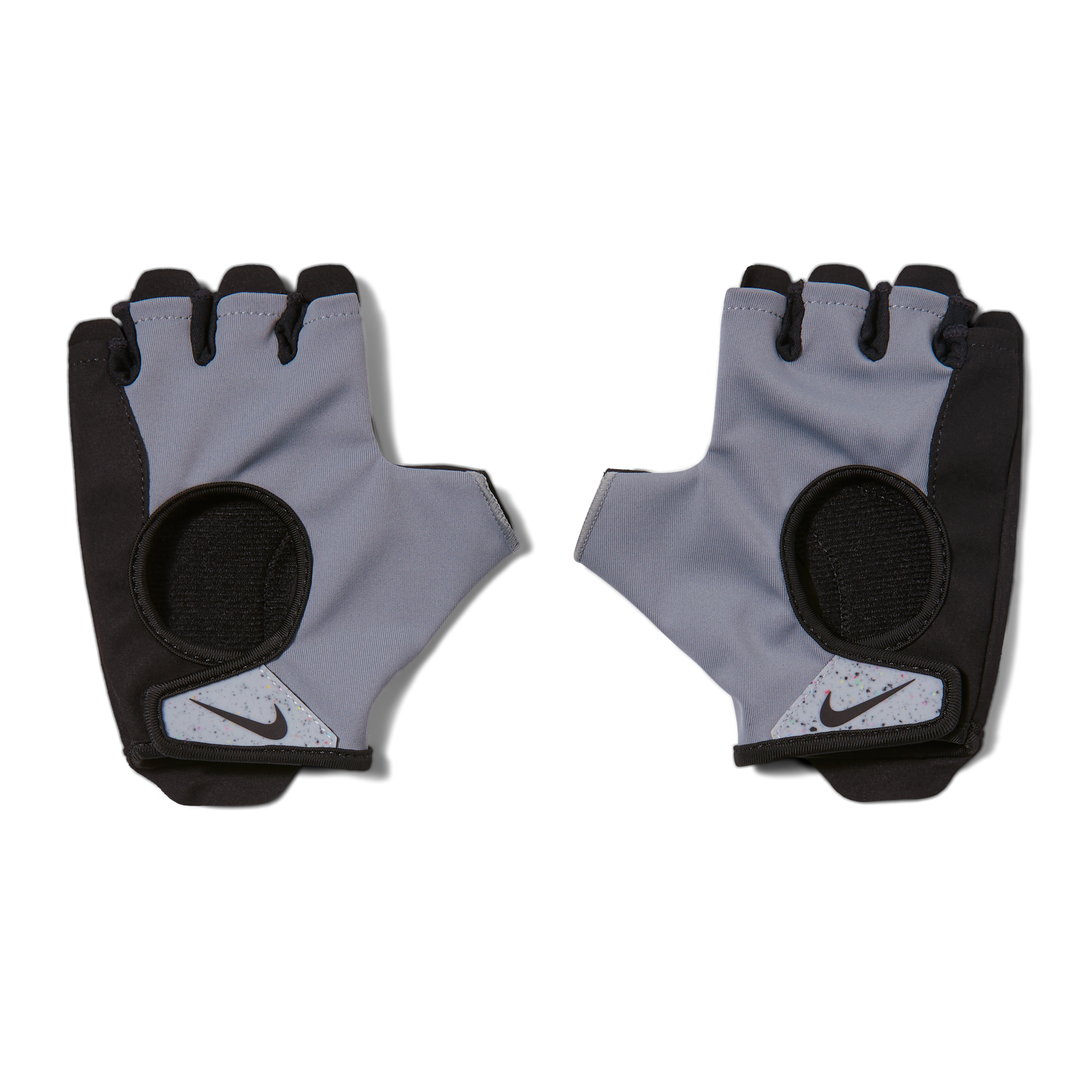 Nike Women's Fingerless Training Gloves, Large, Cool Grey/Black/White