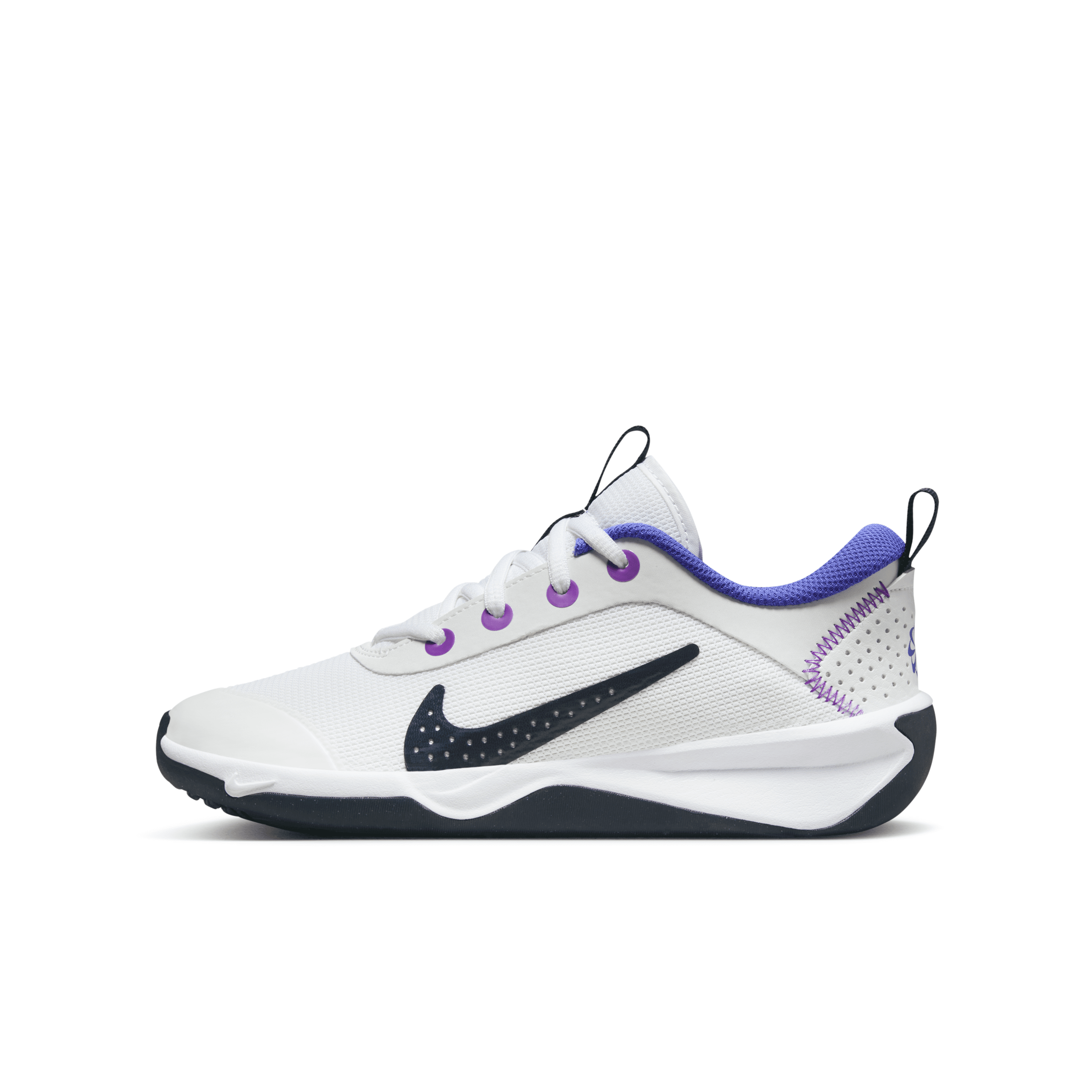 Nike Omni Multi-court Big Kids' Indoor Court Shoes In White