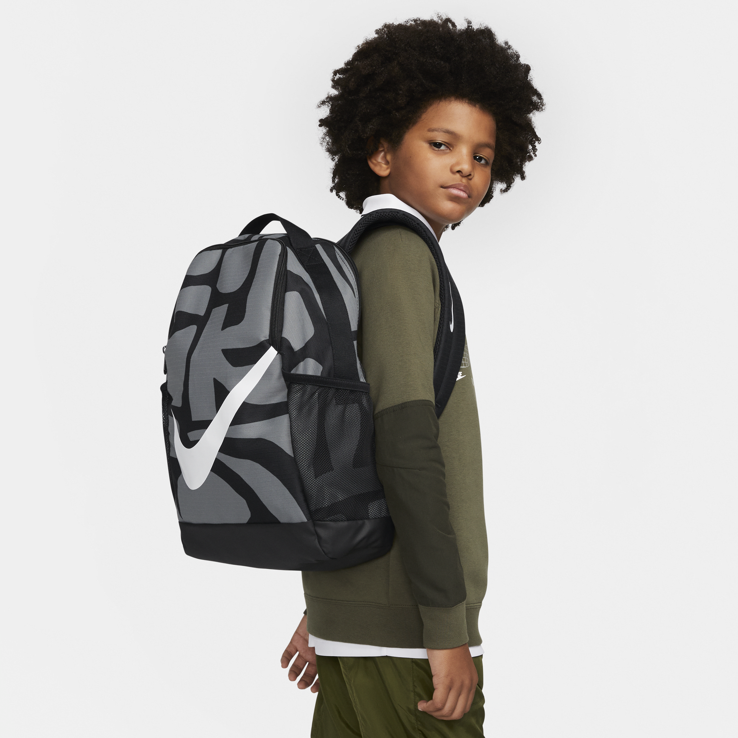 Nike Brasilia Kids' Backpack (18l) In Black