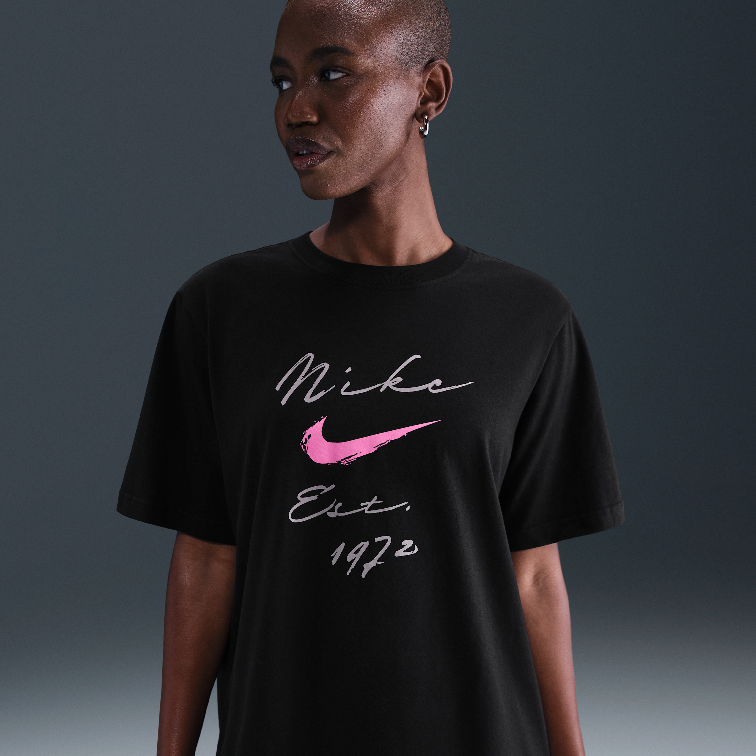 Nike Women's  Sportswear Essentials Loose T-shirt In Black