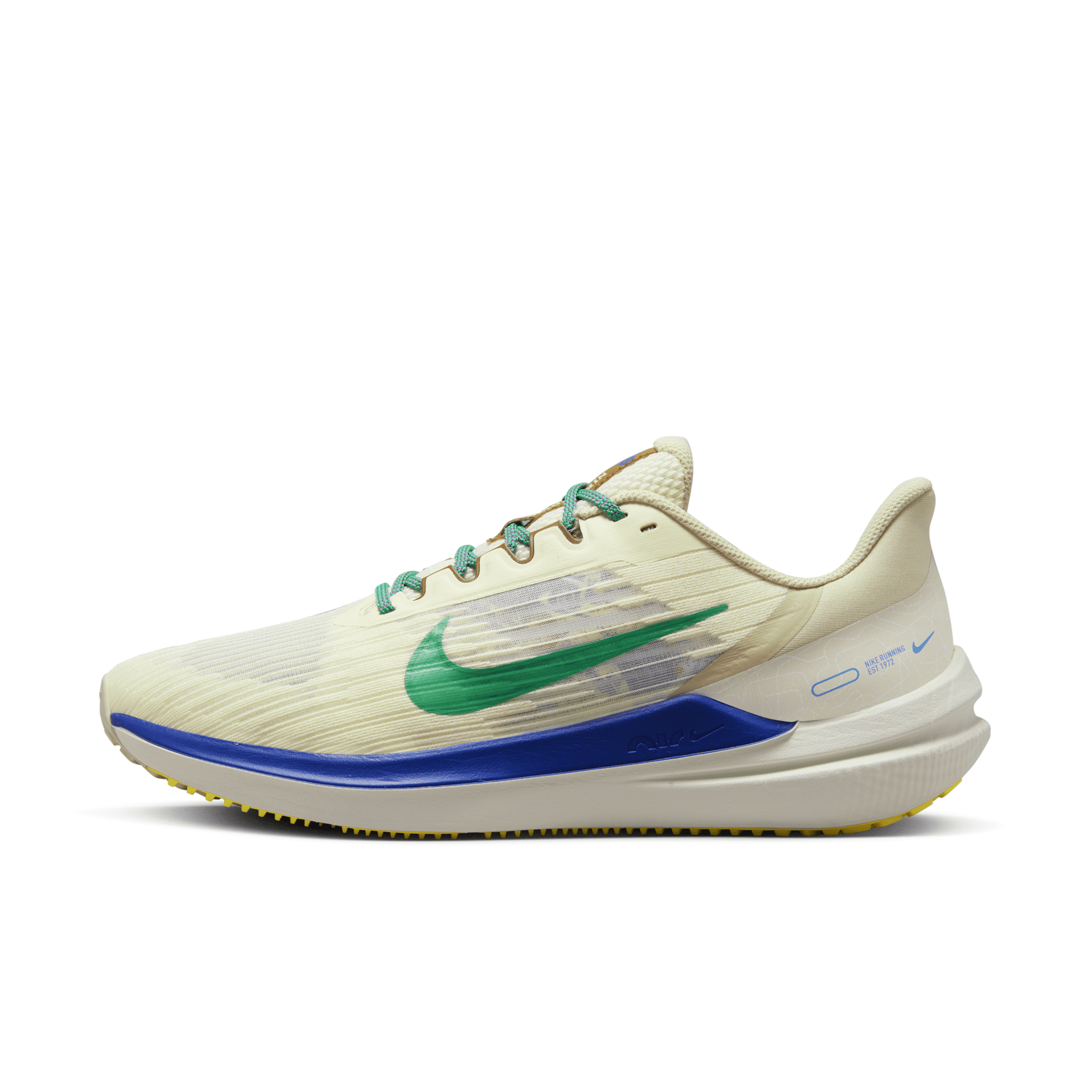 Nike Men's Winflo 9 Premium Road Running Shoes In White | ModeSens