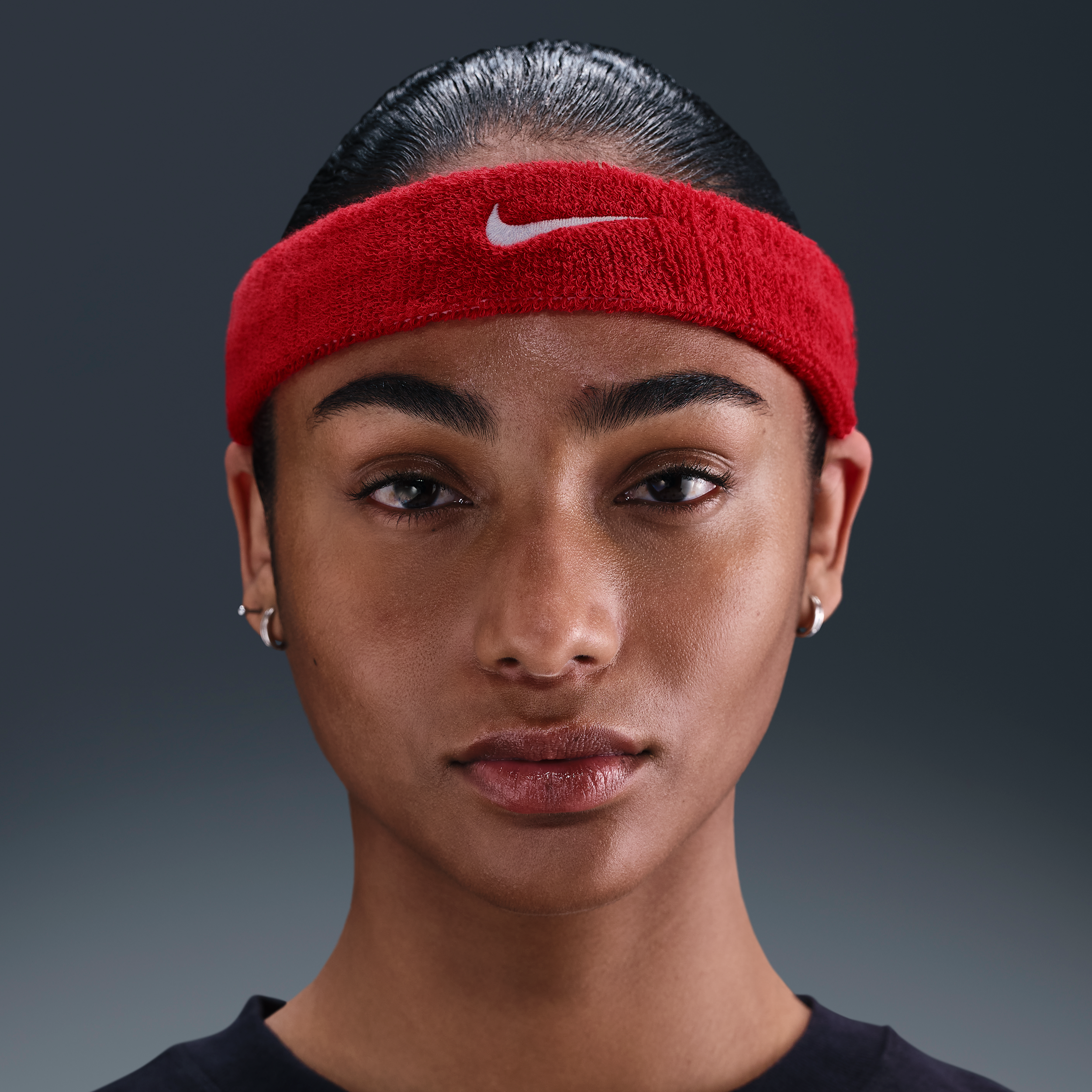 Nike Unisex Swoosh Classic Headband In Red