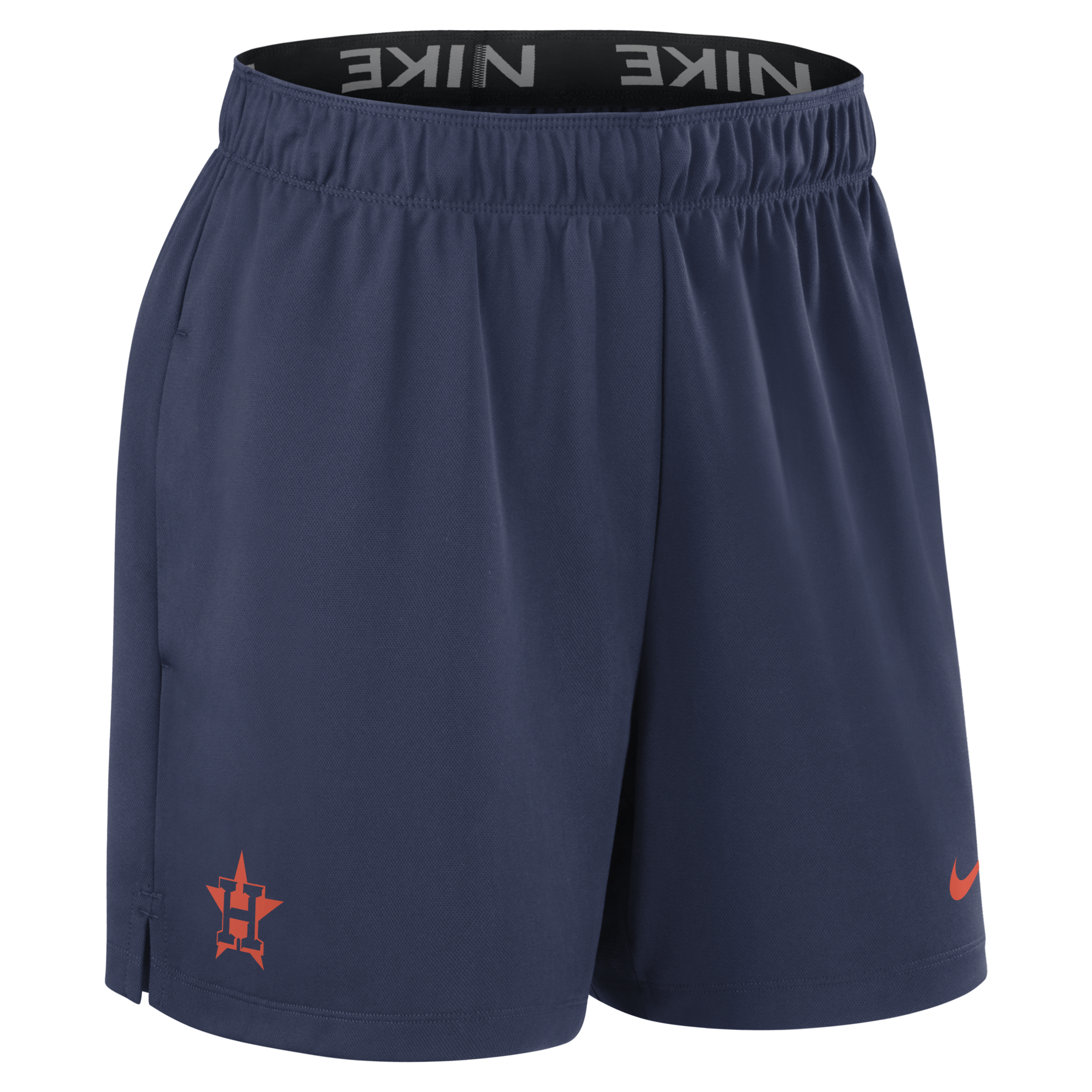 Nike Houston Astros Authentic Collection Practice Women's Dri-fit Mlb Shorts In Blue