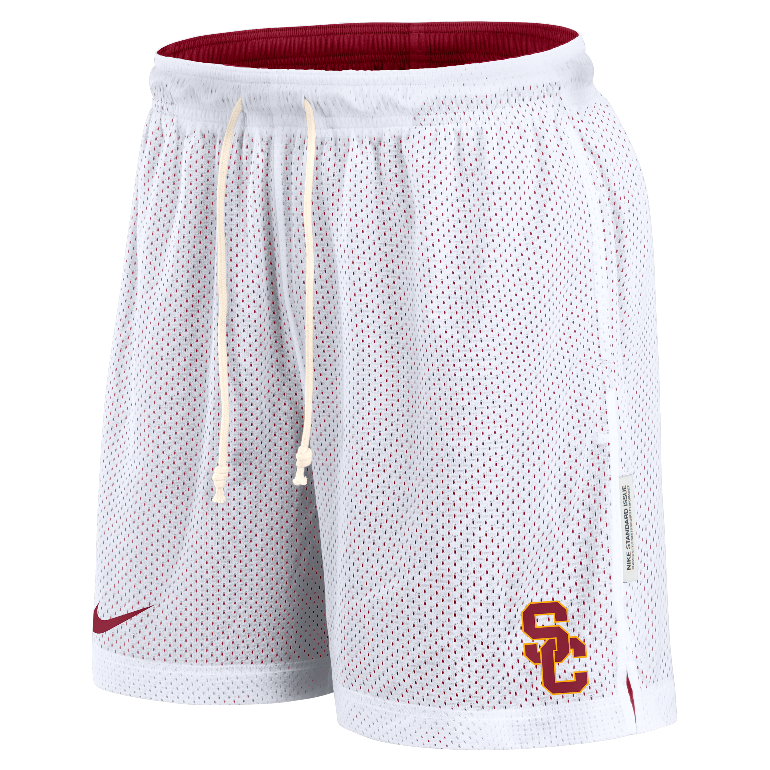 Nike Usc Trojans Primetime Reversible  Men's Dri-fit College Shorts In Gray