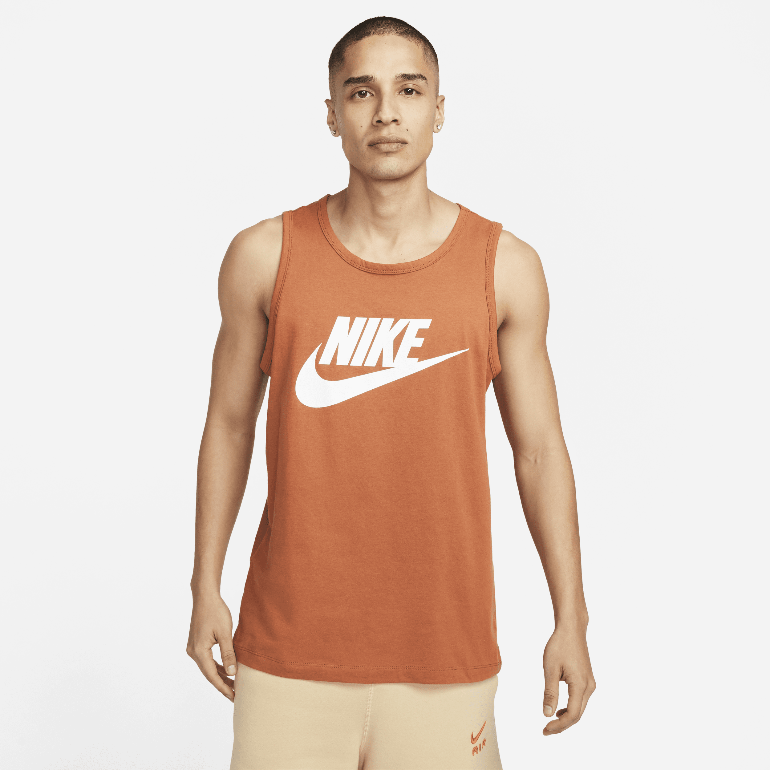 Nike Men's  Sportswear Tank Top In Brown