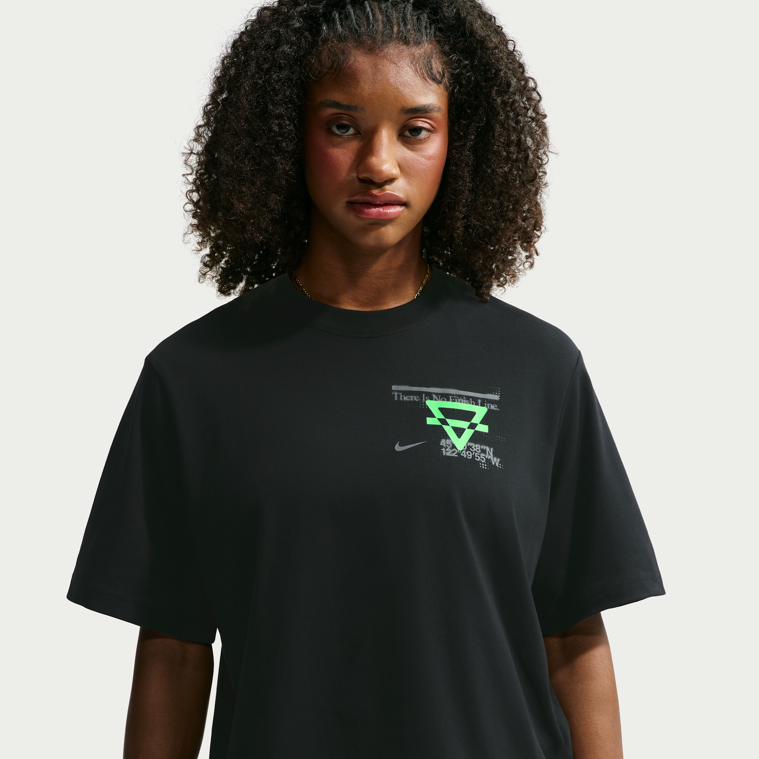 Nike Women's Swift Dri-FIT Running T-Shirt in Black | IM8893-010