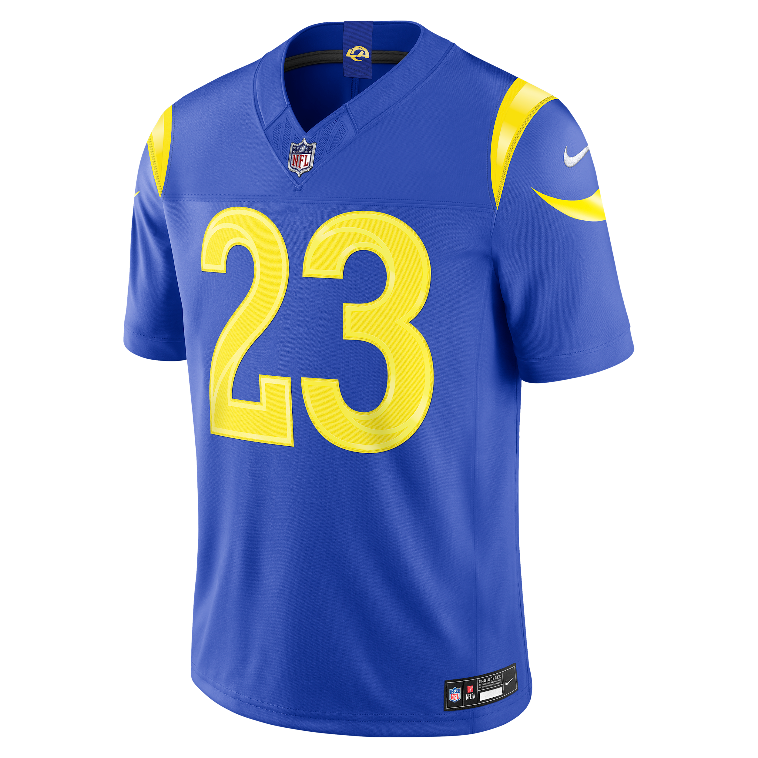 Kyren Williams Los Angeles Rams Nike Men's Dri-FIT NFL Stitched Limited Jersey in Blue | 37NM0IUS9XF-EV8