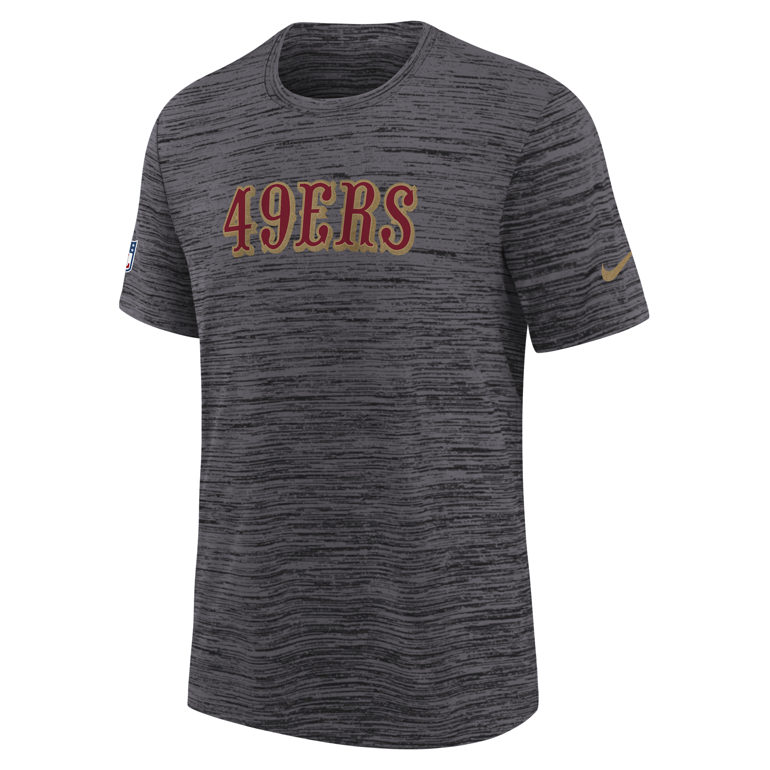 Nike San Francisco 49ers Rivalry Sideline Velocity Big Kids'  Dri-fit Nfl T-shirt In Gray