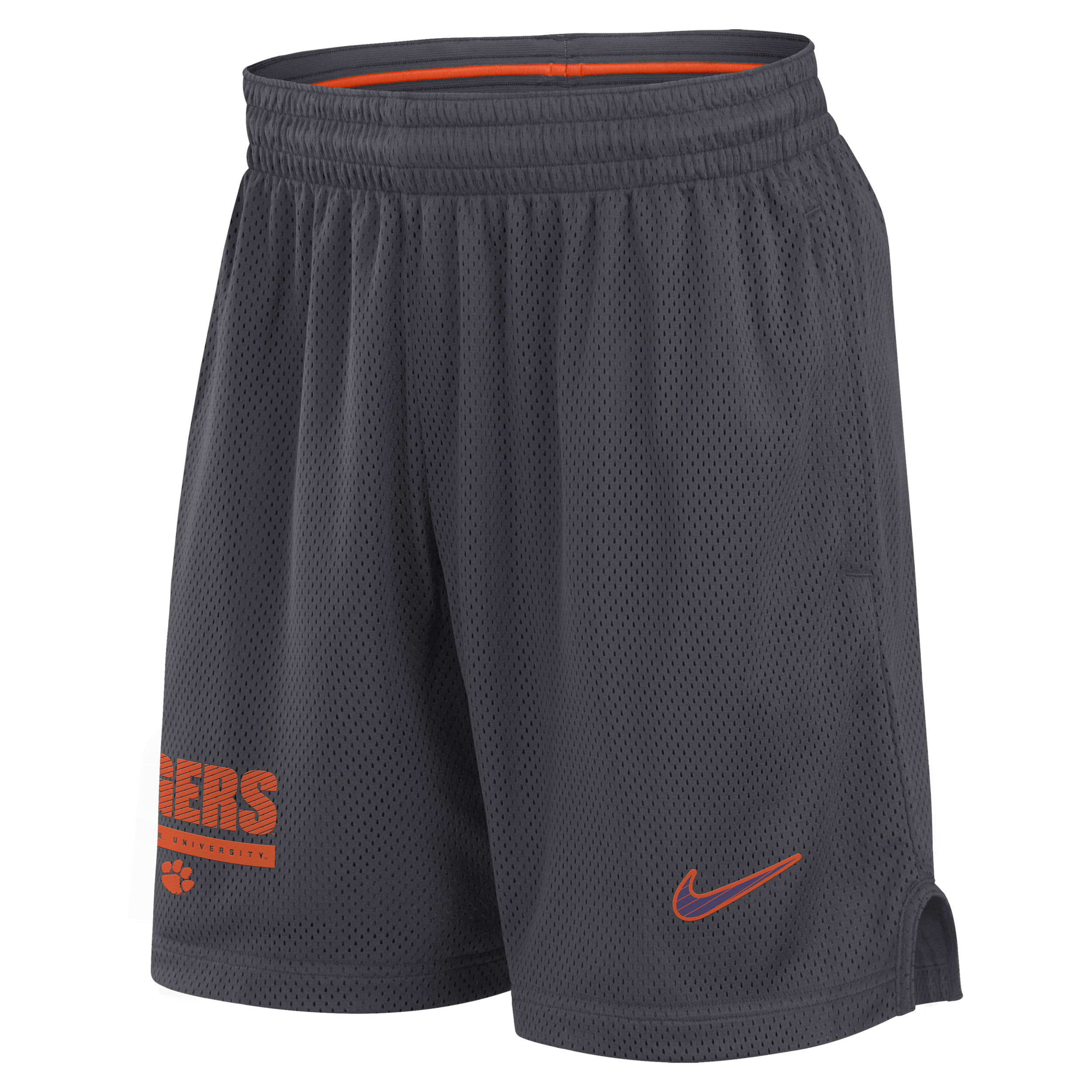 Nike Clemson Sideline  Men's Dri-fit College Shorts In Gray