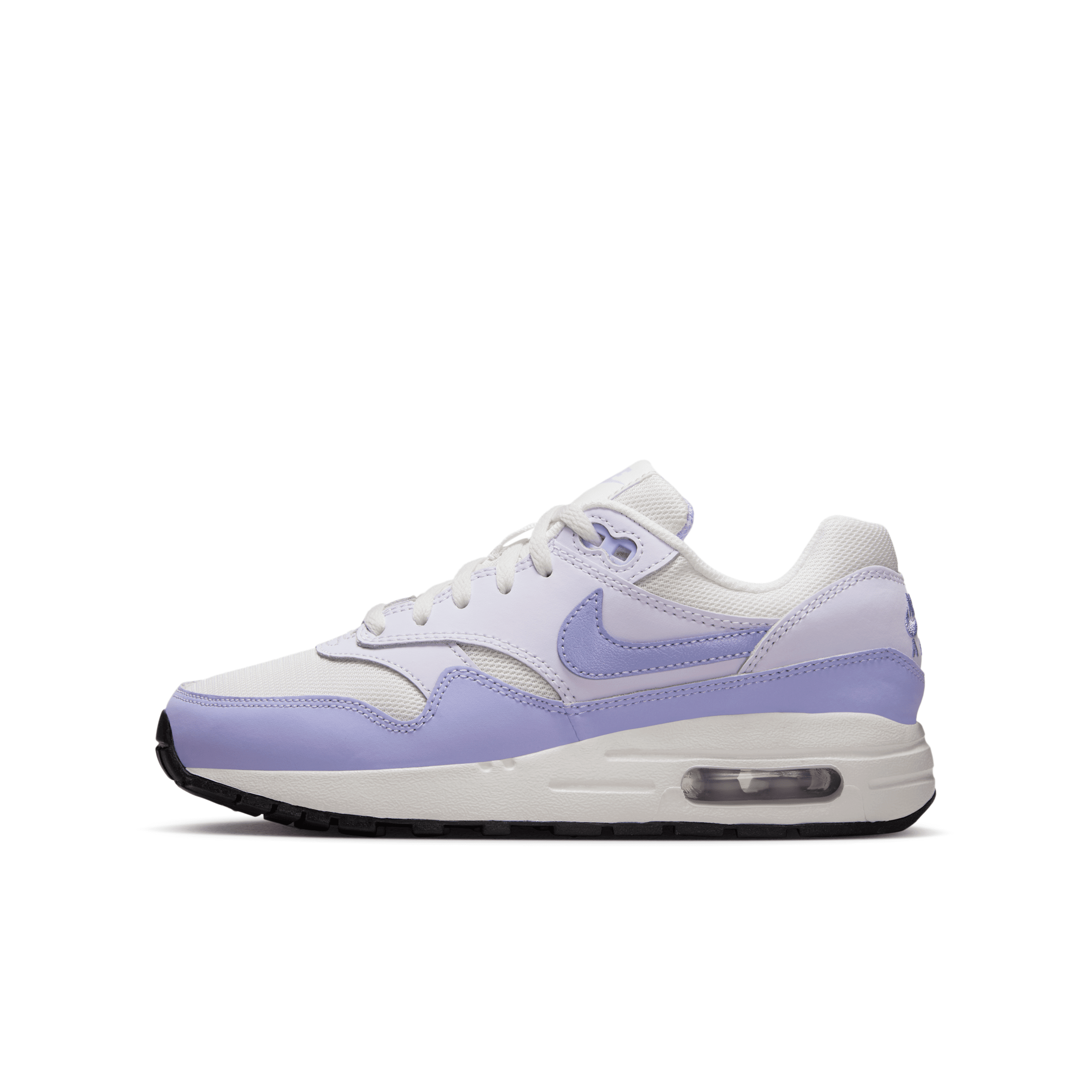 Nike Air Max 1 Big Kids' Shoes In Grey
