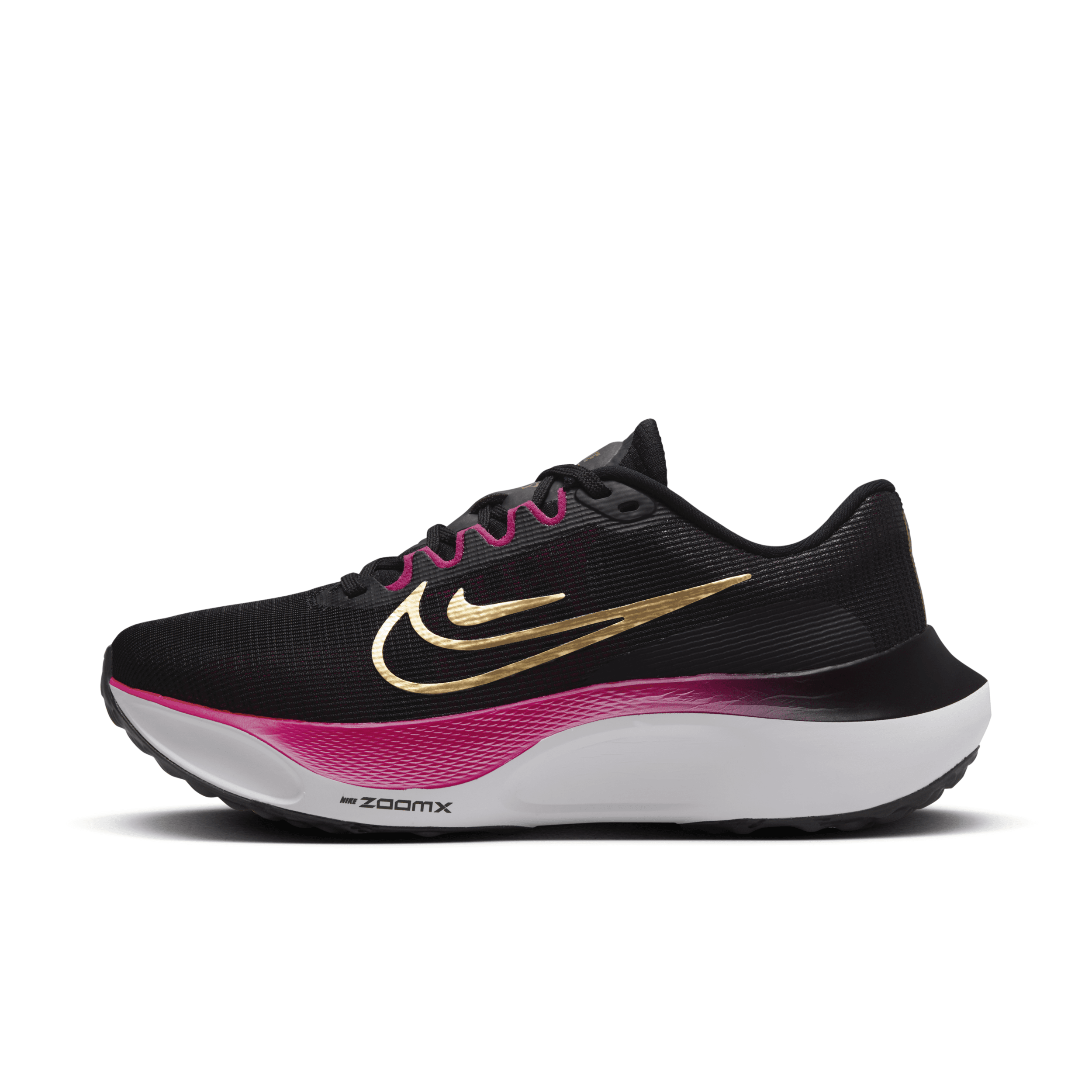 Nike Women's Zoom Fly 5 Road Running Shoes In Black