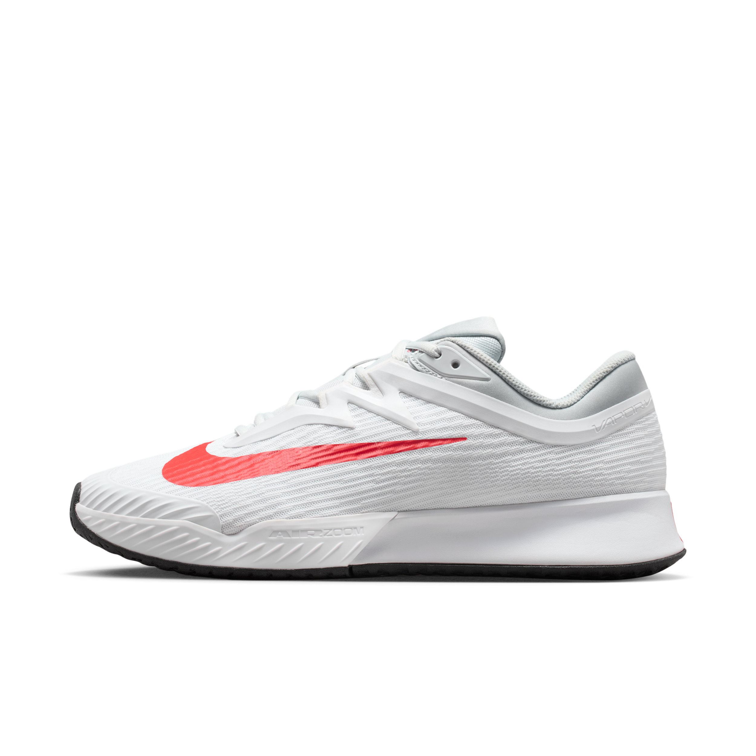 Nike Men's Vapor Pro 3 Tennis Shoes, Size 12, White/Crimson/Pure Platinum