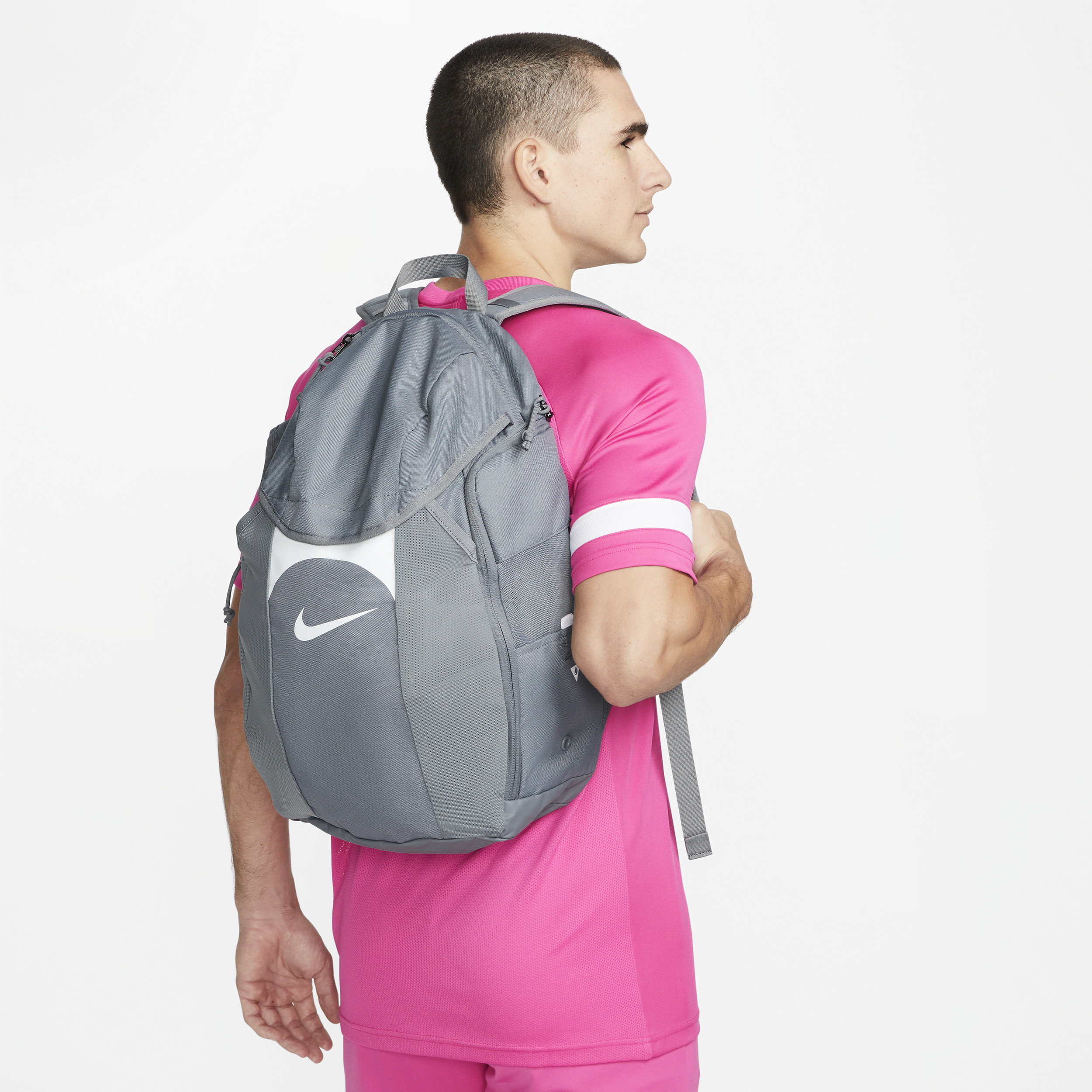 Nike Unisex Academy Team Backpack (30l) In Grey