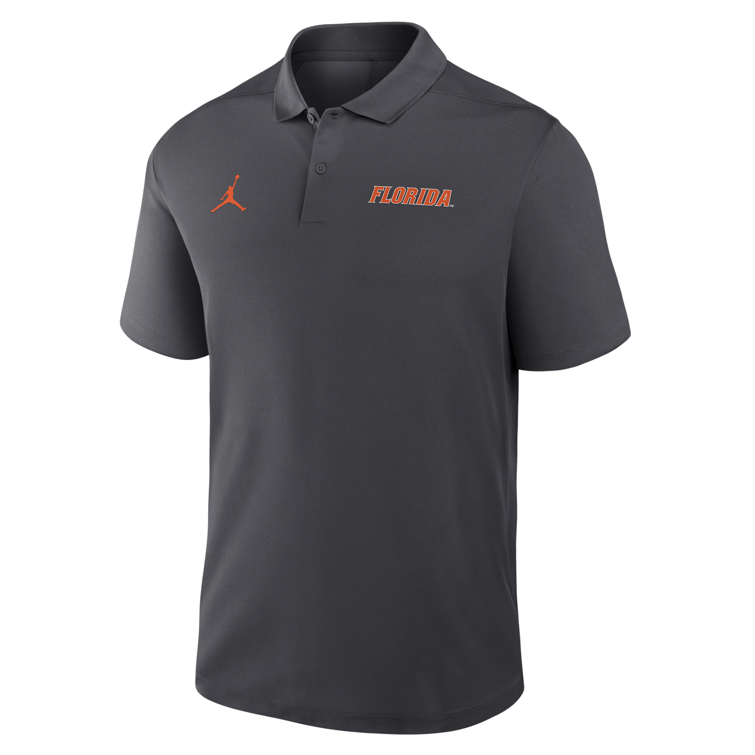 Men's Florida Victory Jordan Brand Dri-FIT College Polo in Grey | 035806FUFN-P3P