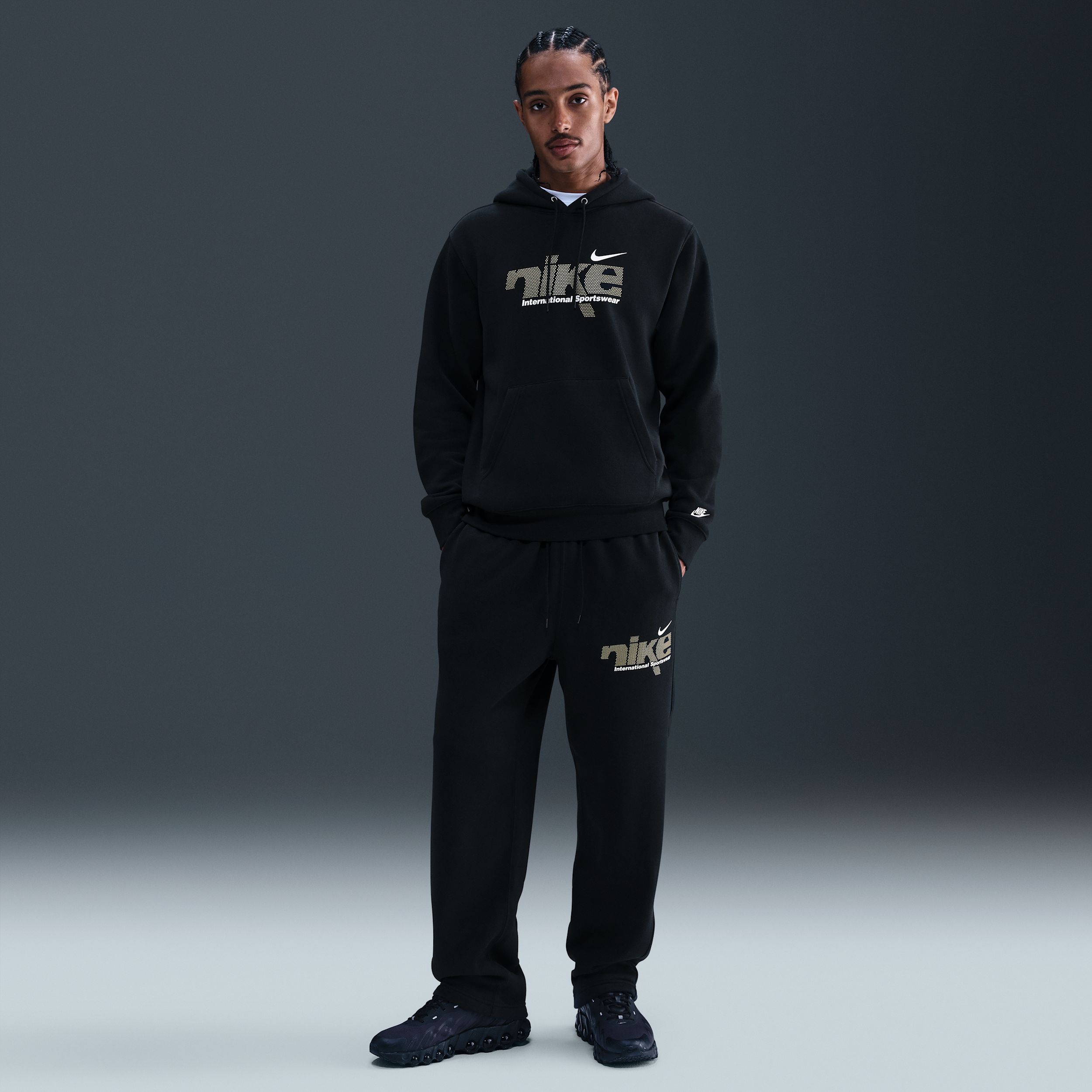Nike Men's  Sportswear Club Bungee Pants In Black