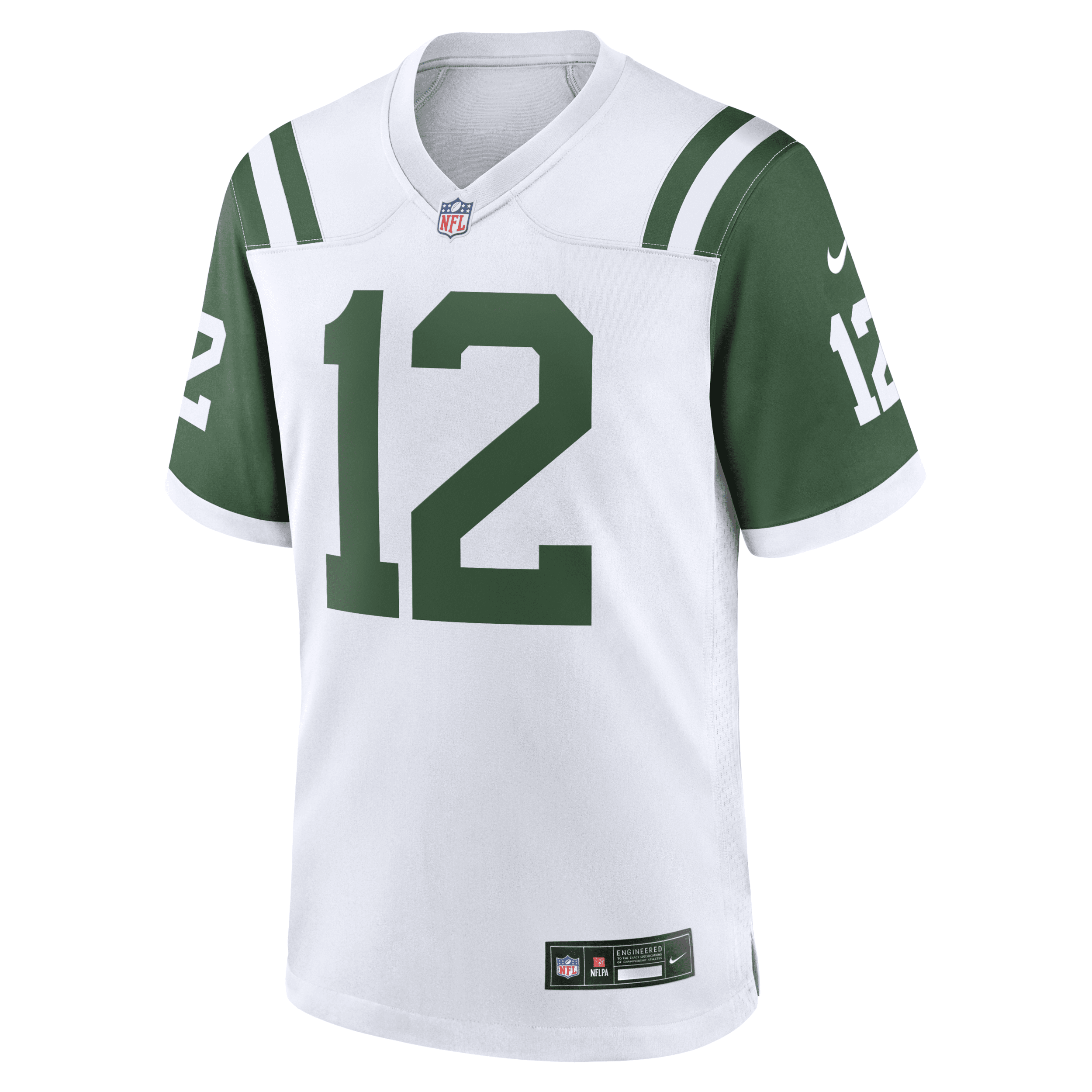 Joe Namath New York Jets Nike Men's NFL Game Football Jersey in White | 67NM0AAKW6C-BHX