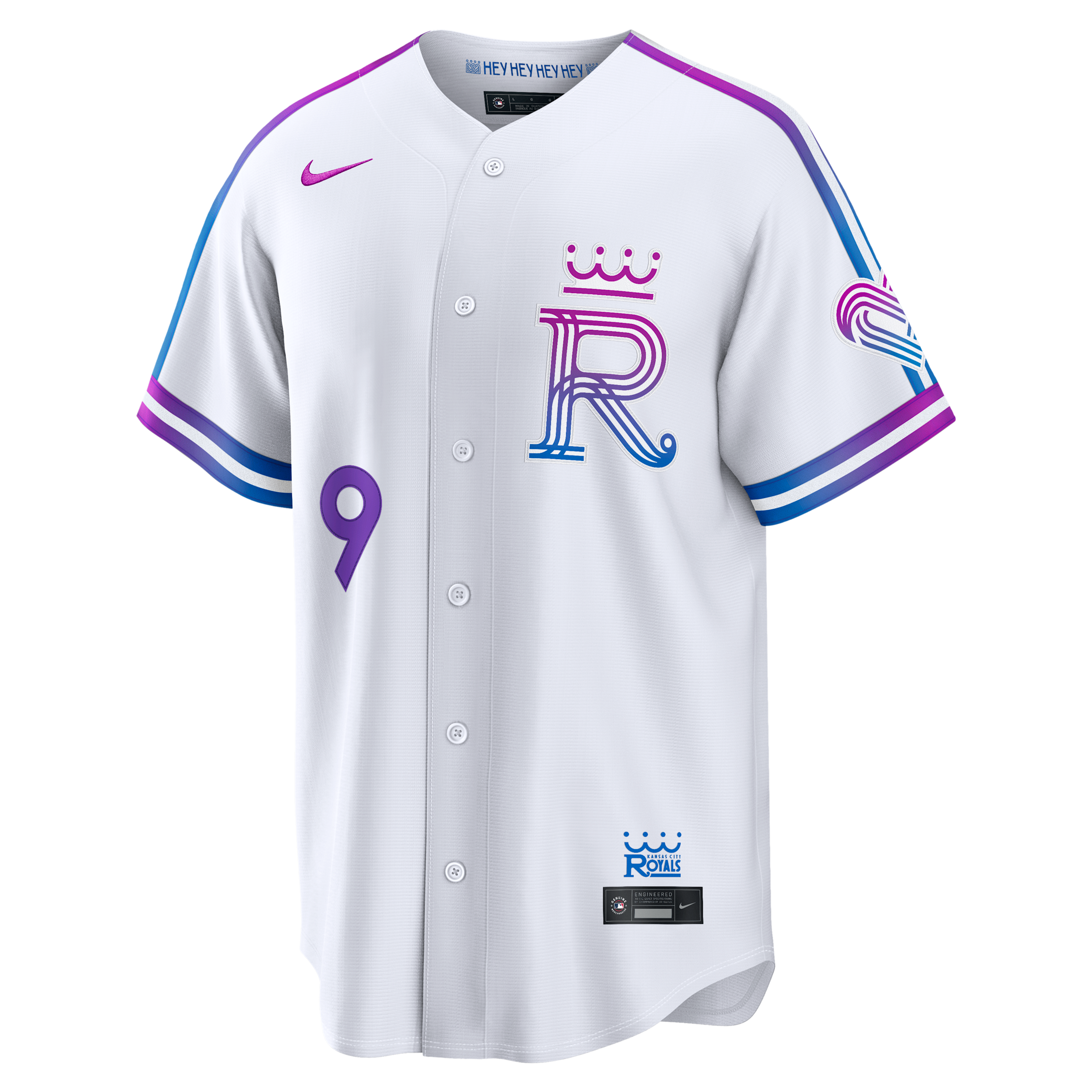 Vinnie Pasquantino Kansas City Royals City Connect Nike Men's MLB Stadium Jersey in White | RE260H3ERO9-1T8