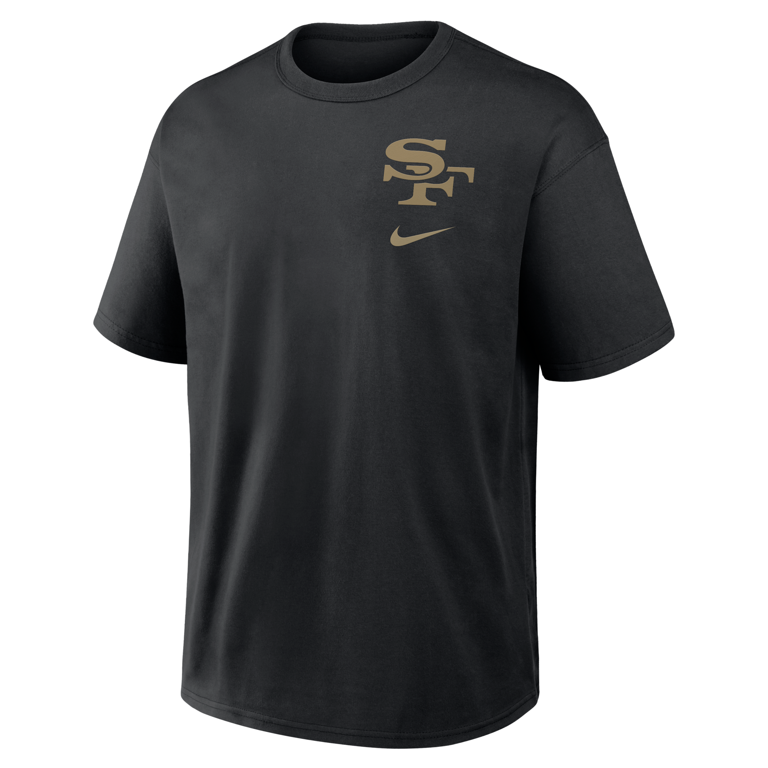 San Francisco 49ers Rivalries Collection Max90 Nike Men's NFL T-Shirt in Black | 04T600A9B-U99