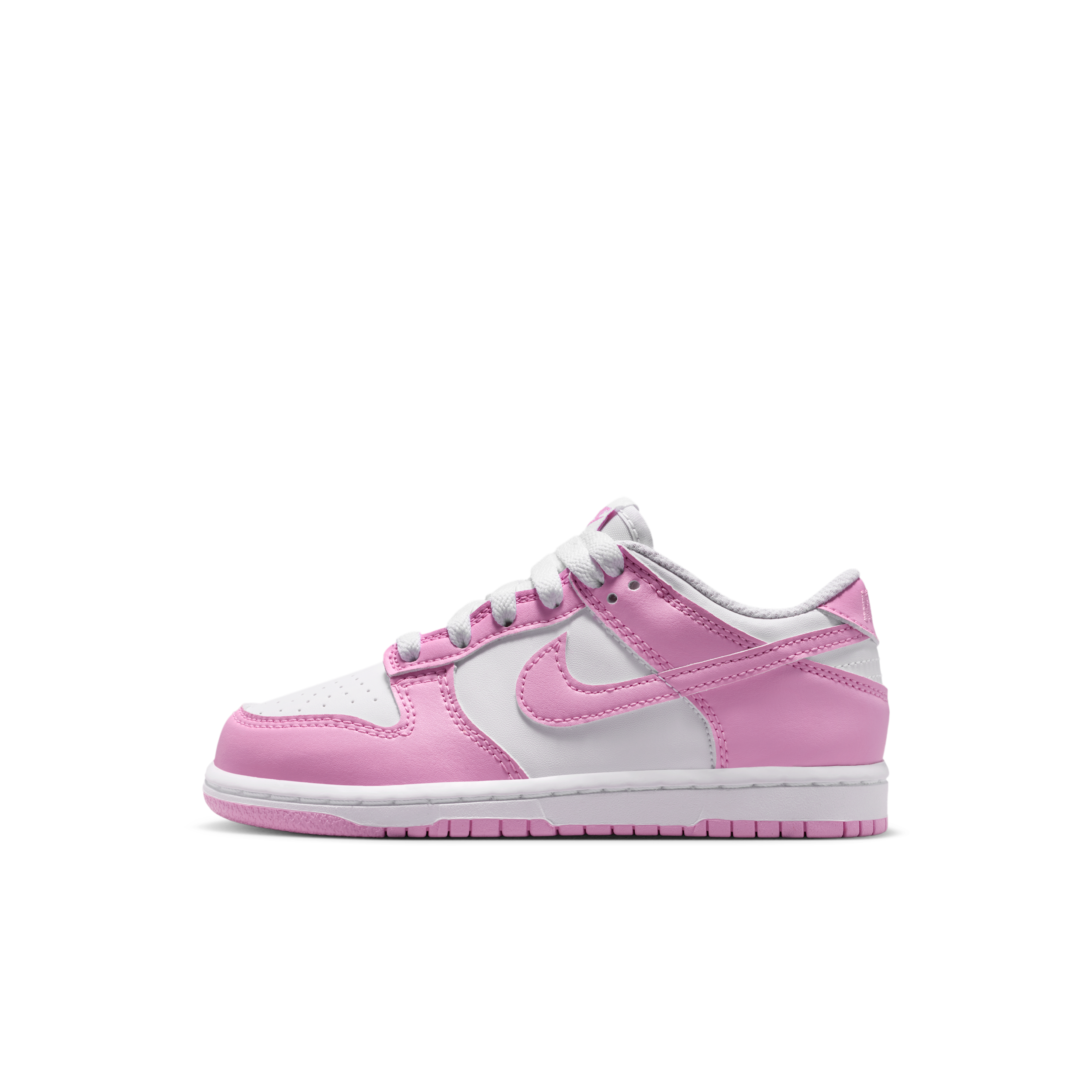 Girls Preschool Nike Dunk Low N - Girls' Preschool Shoes Pink Rise/White Size 01.5