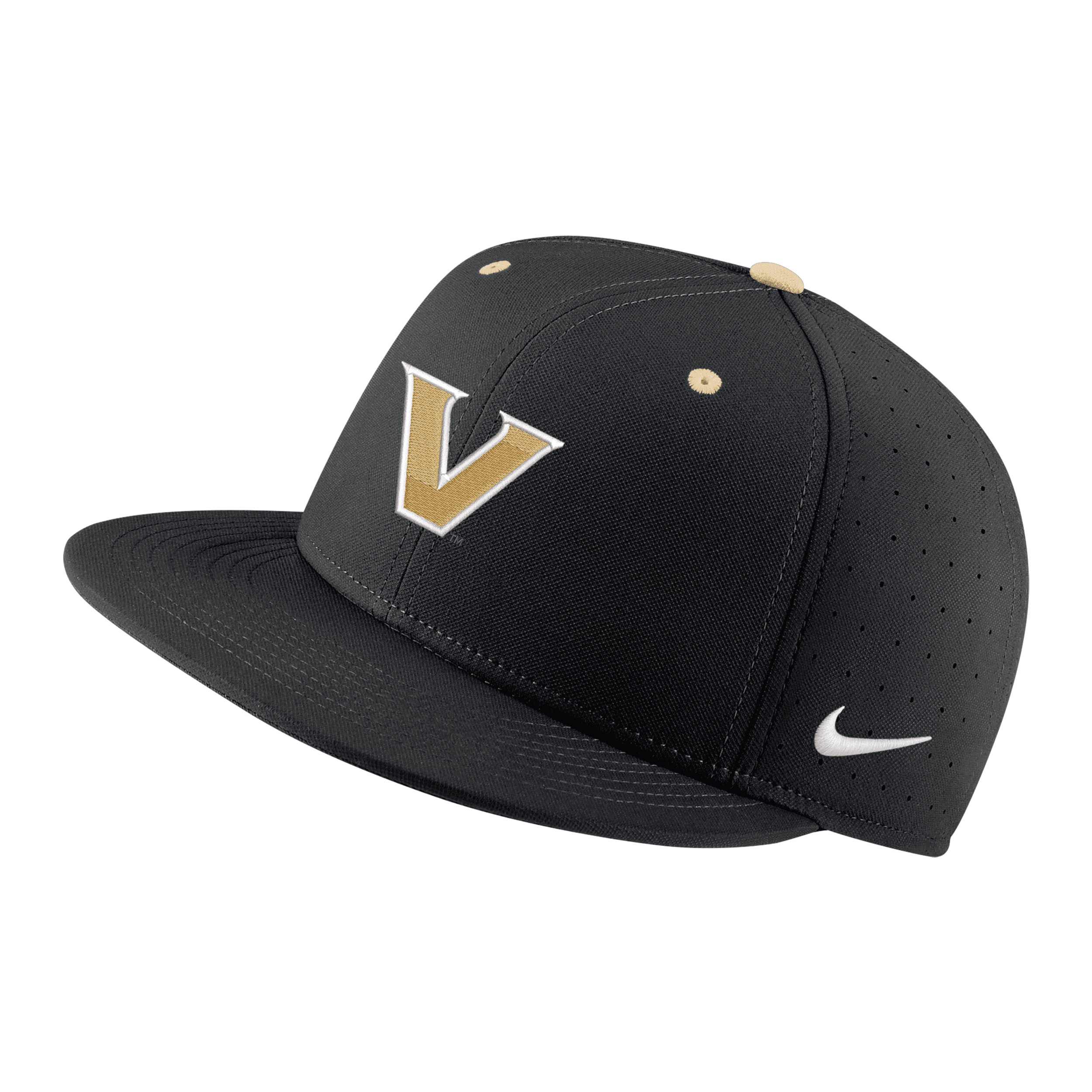 Nike Vanderbilt  Unisex College Baseball Hat In Black